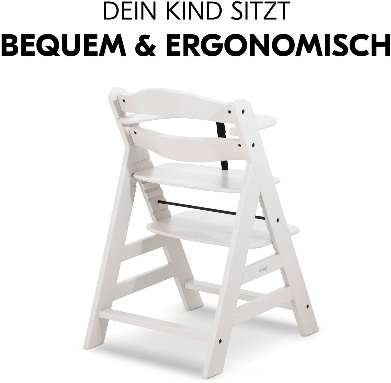 Hauck Hochstuhl »Alpha+, Creme«, FSC® - schützt Wald - weltweit