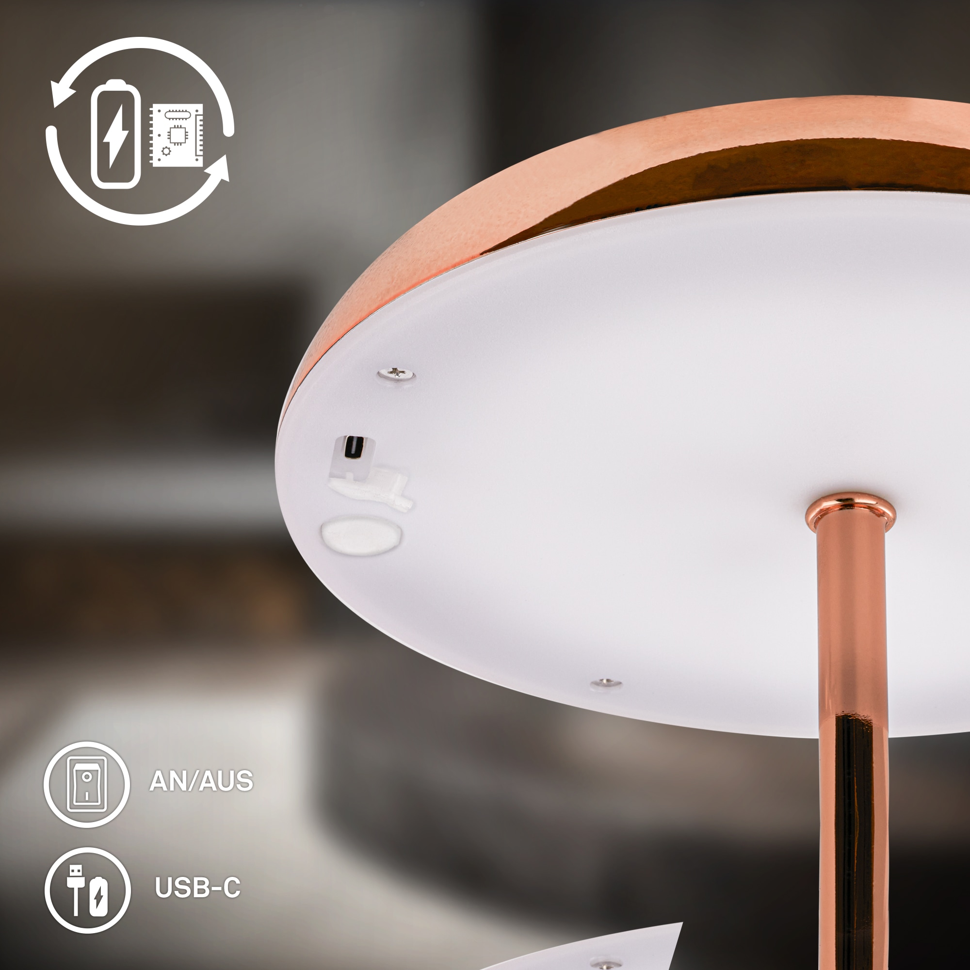 Briloner Leuchten LED Außen-Tischleuchte »CAXA 7573013«