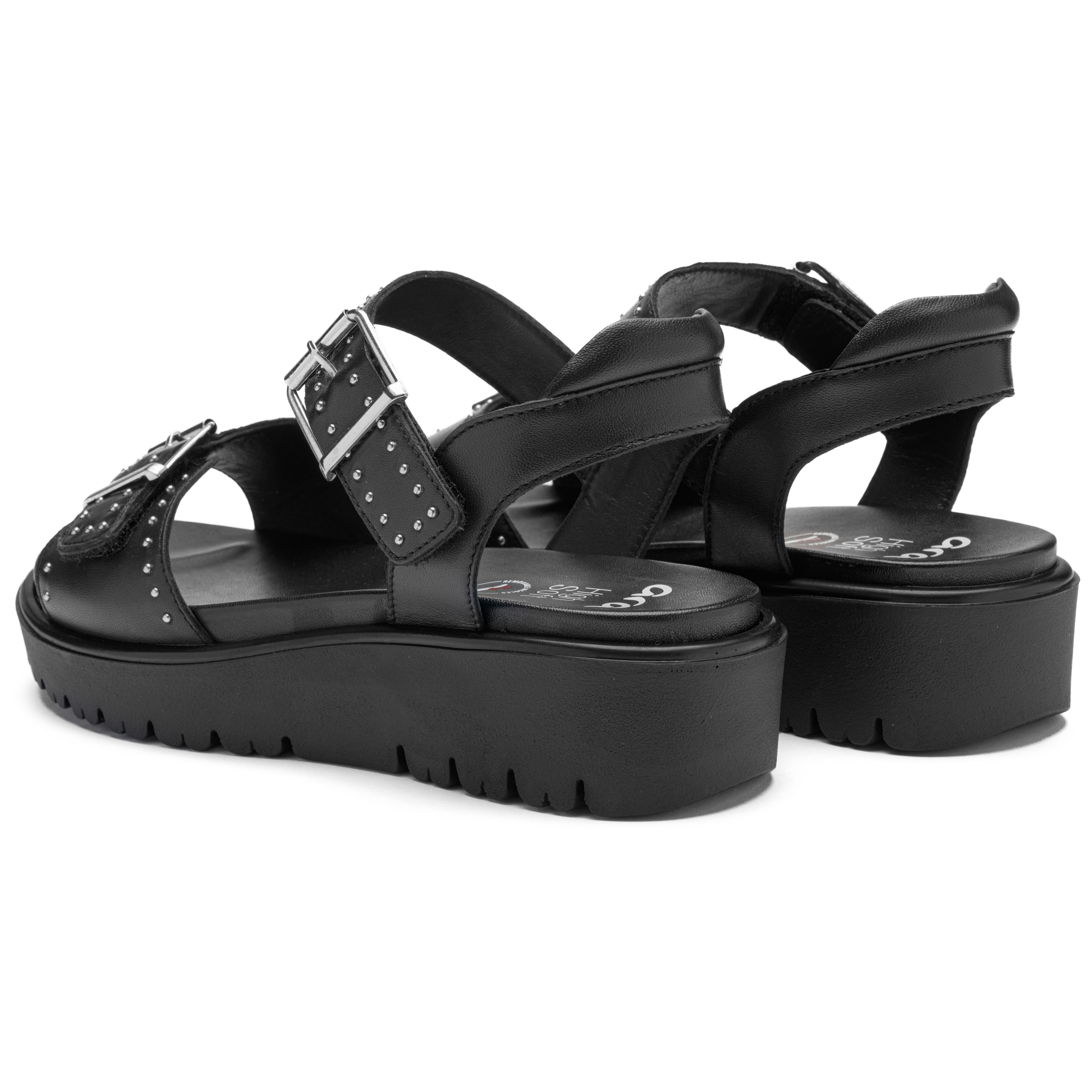 Ara Keilsandalette »BILBAO«  Keilabsatz, Plaeau, Riemchensandale mit Nieten, Weite G (= weit)