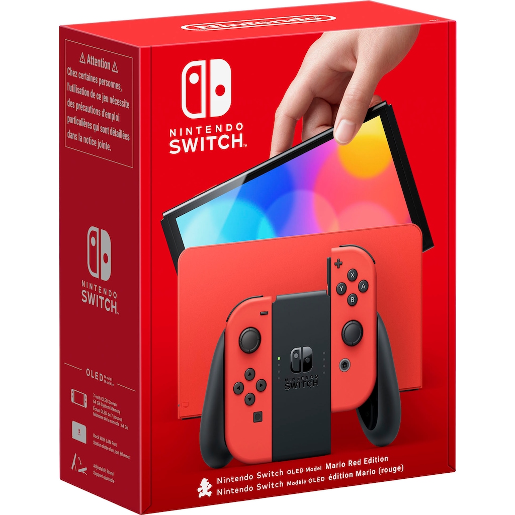 Nintendo Switch Spielekonsole »OLED Modell Mario-Edition«