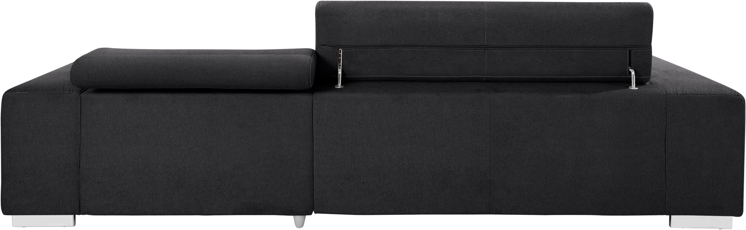 COTTA Ecksofa »Orion L-Form«, mit Kopfteilverstellung & 3 Nierenkissen