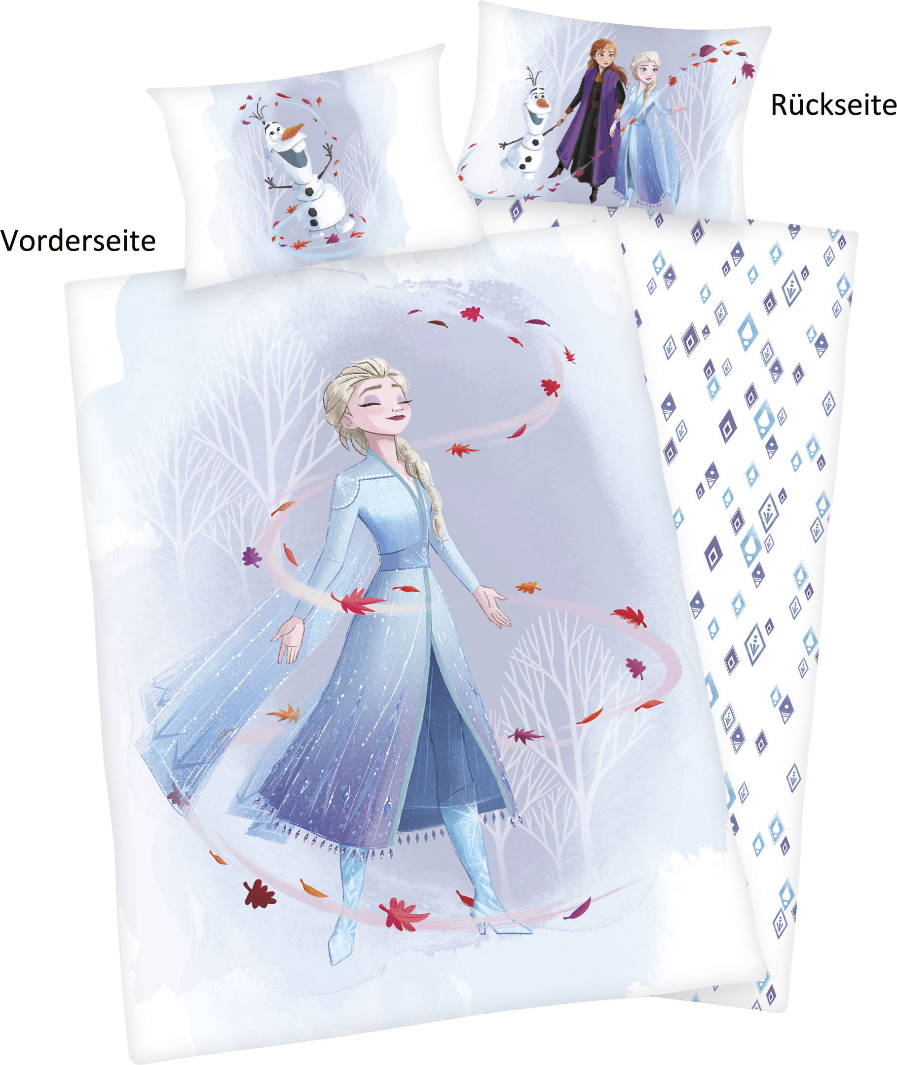 Babybettwäsche »Disney´s Eiskönign«, mit liebevollem Motiv