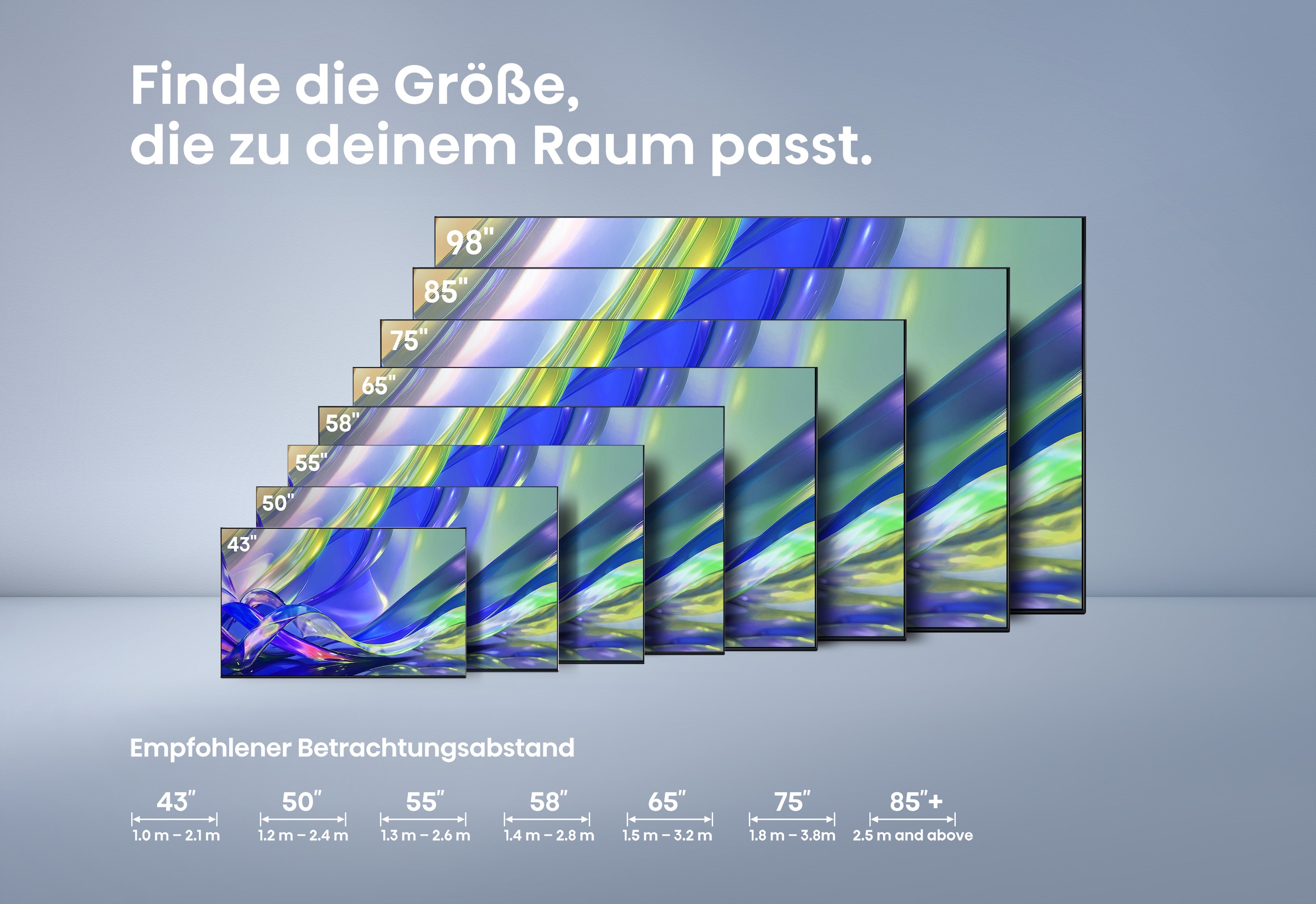 Hisense QLED-Fernseher »55E7S« 139 cm/55 ″ Smart-TV