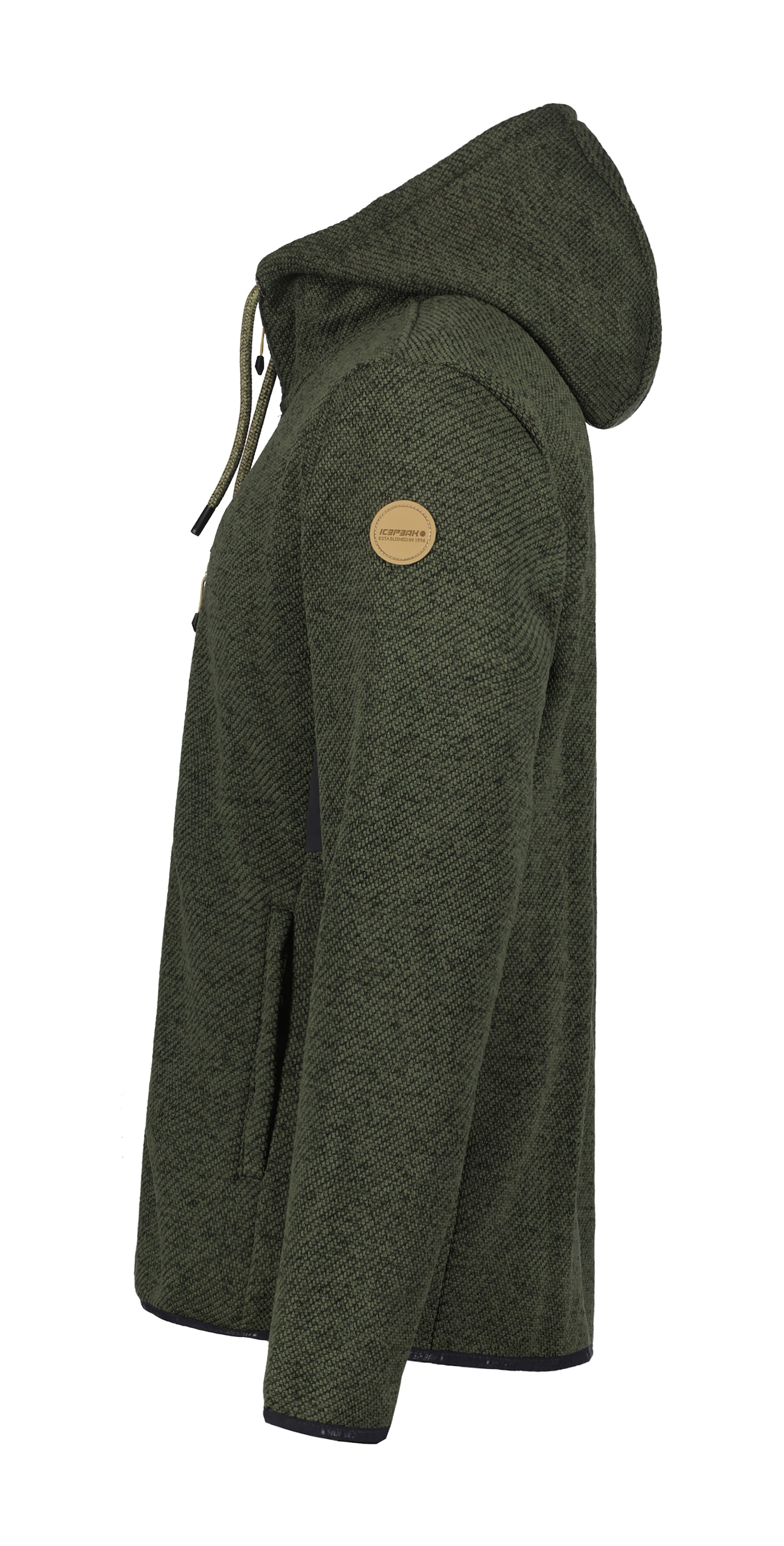 Icepeak Funktionsjacke »H FLEECEJACKE MANAWA«, (1 St.), mit Kapuze