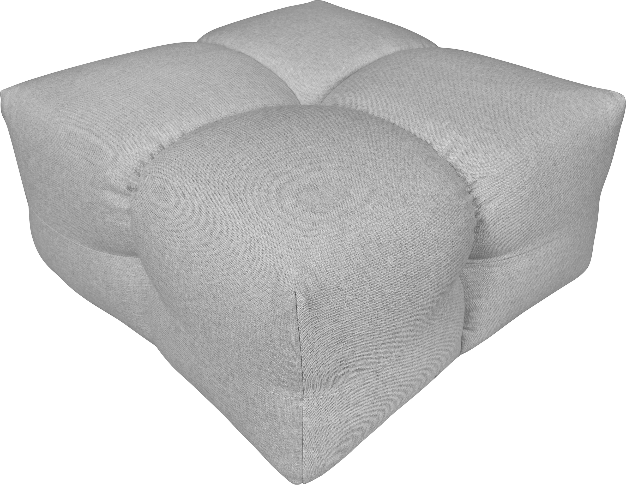 LeGer Home by Lena Gercke Polsterhocker »TALISHA Sitzhocker, moderne Steppung, Maße: 84/93/43 cm« hoher Sitzkomfort, gemütlich und modern, aufwendig gepolstert