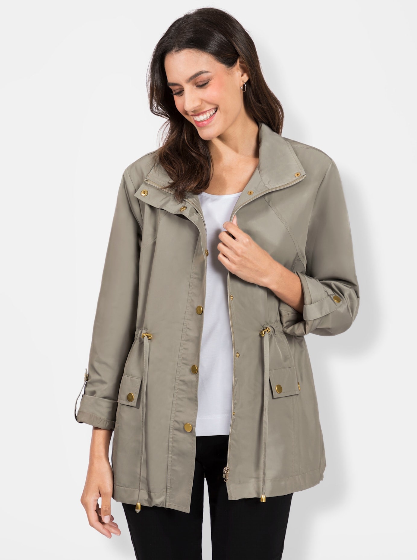Inspirationen Langjacke, ohne Kapuze