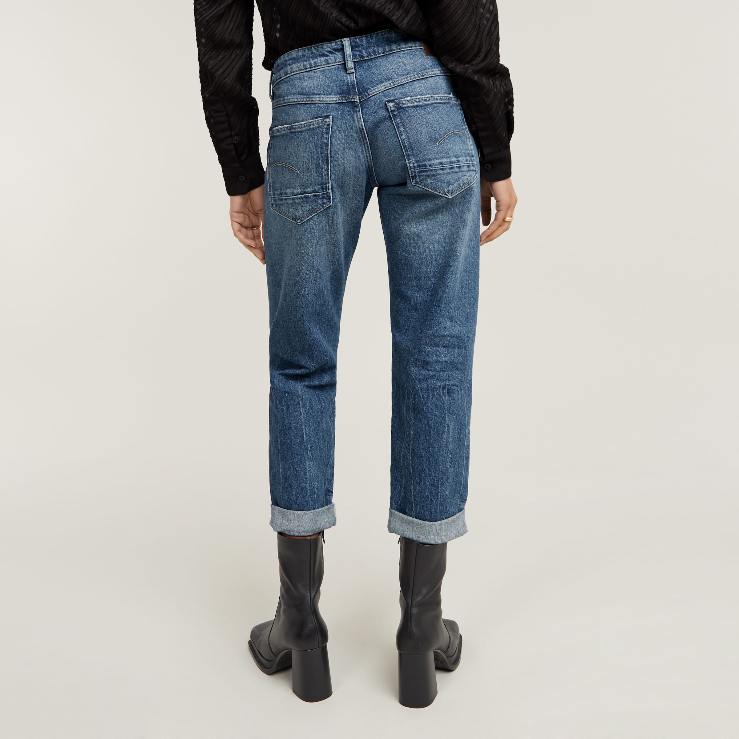 G-STAR Boyfriend-Jeans »Kate«, Baumwollstretch Denim Qualität für hohen Tragekomfort