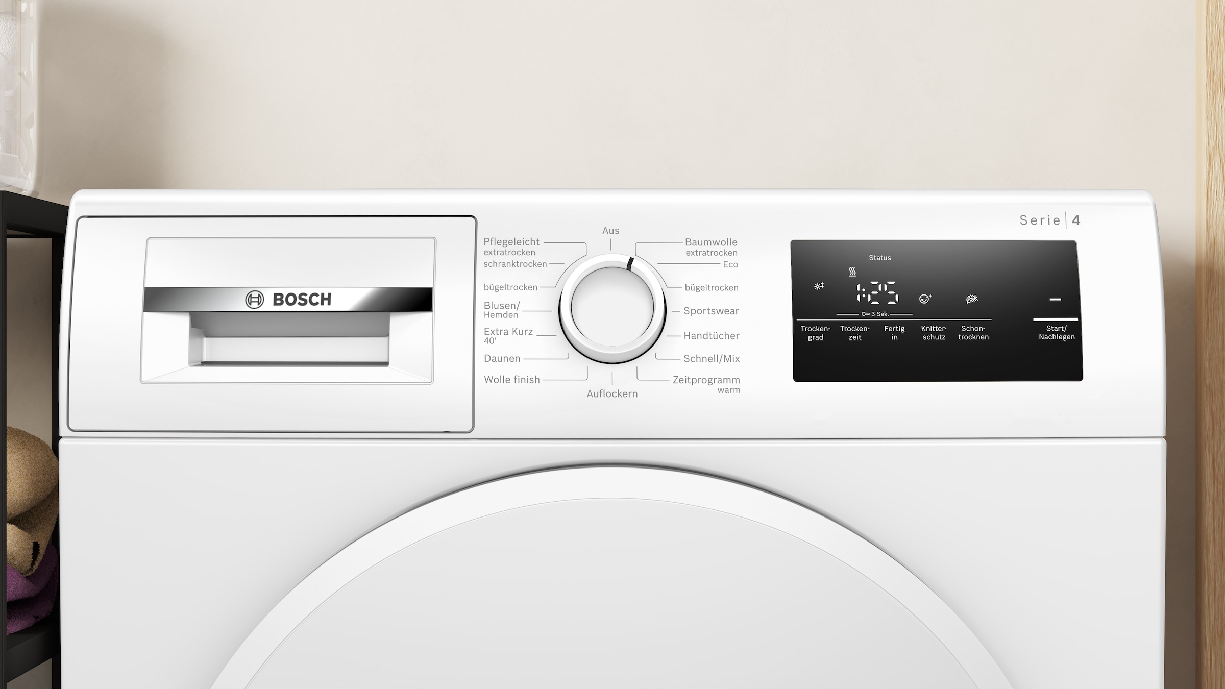 BOSCH Wärmepumpentrockner »WTH83004« Serie 4