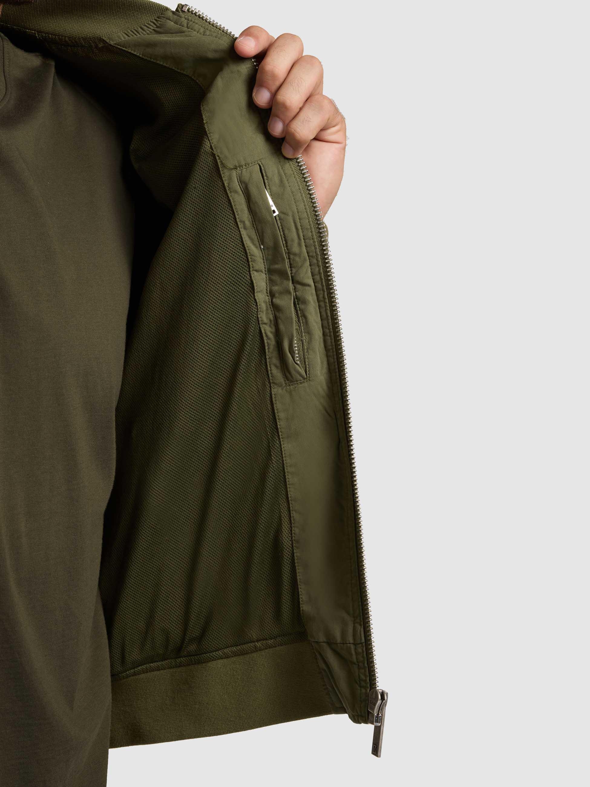 khujo Bomberjacke »Bomberjacke Tawas« ohne Kapuze Lässige Herren Übergangsjacke