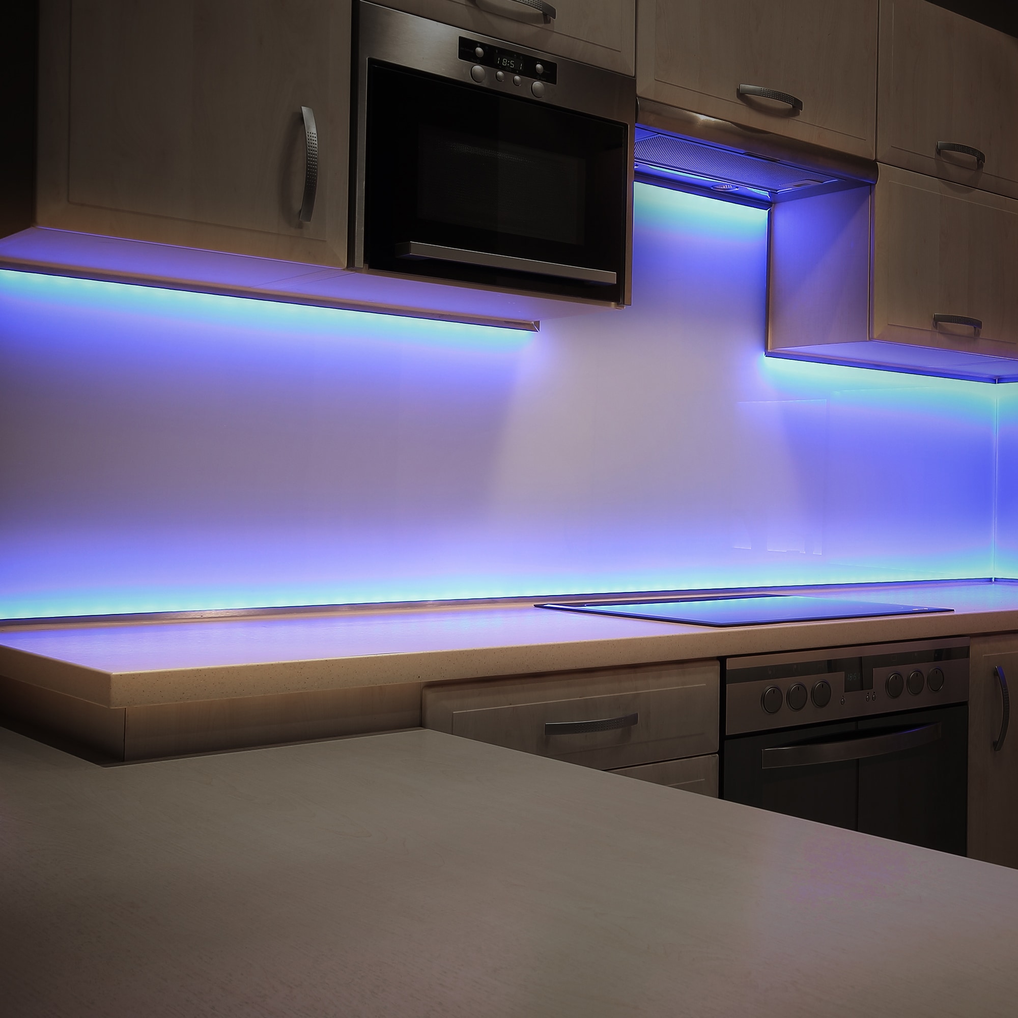 B.K.Licht LED-Streifen, 3m Smart Home LED Band/Stripes dimmbar mit WiFi App-Steuerung