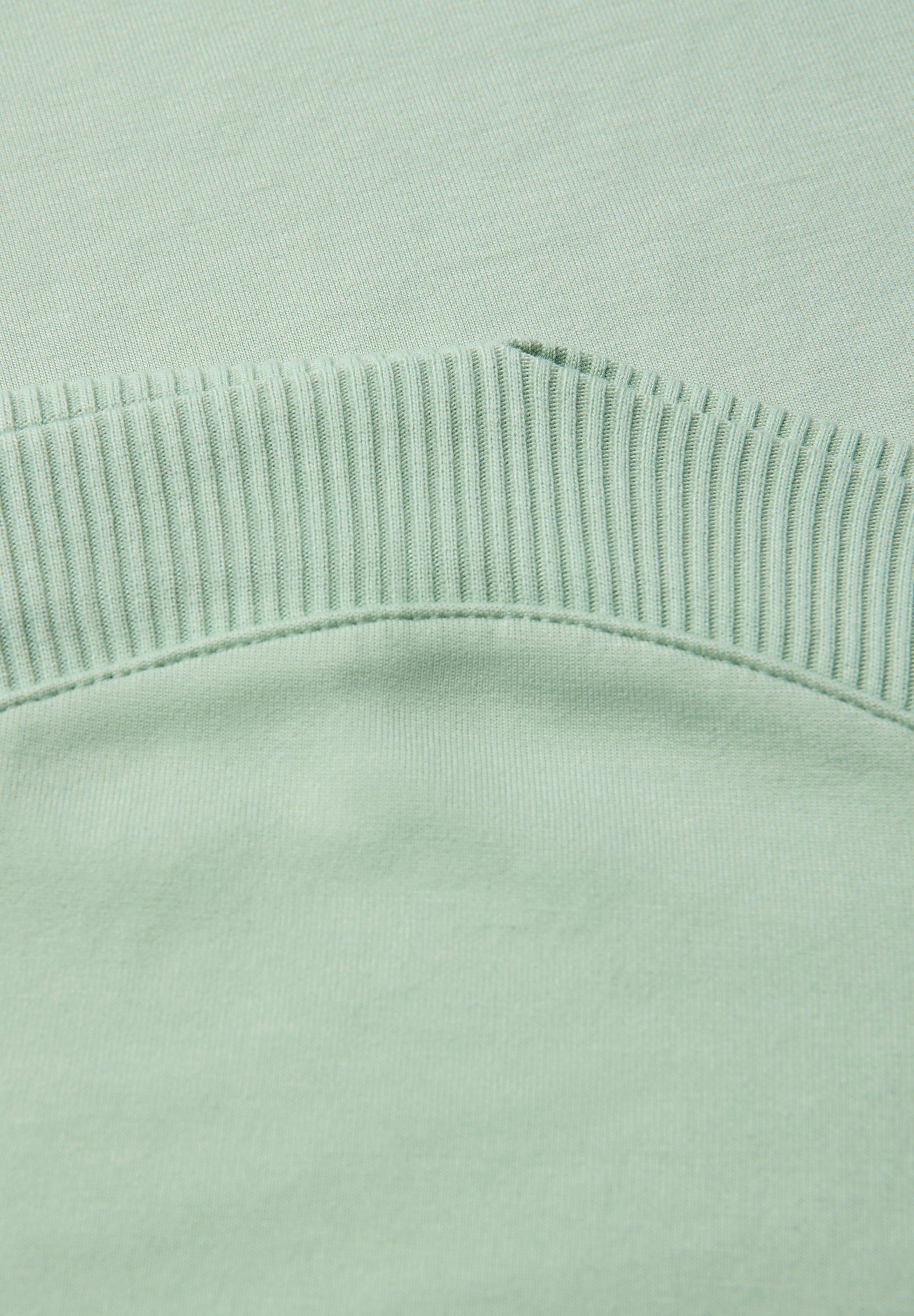 STREET ONE 3/4-Arm-Shirt, Strick-Shirt mit U-Boot-Ausschnitt