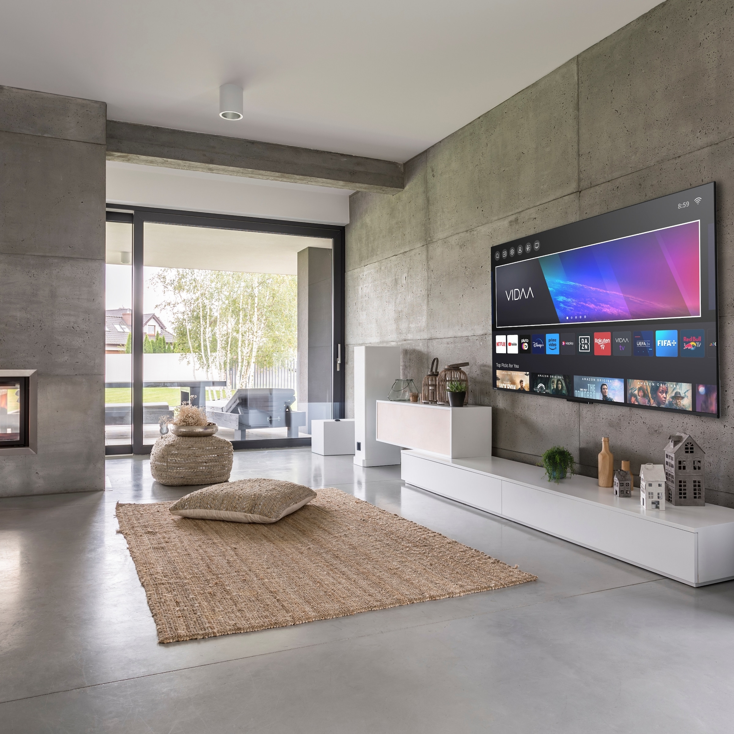 Toshiba LED-Fernseher »43UV1563DDW« 108 cm/43 ″ Smart-TV