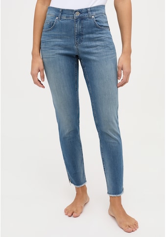 Skinny-fit-Jeans »Ankle Zip Fringe«