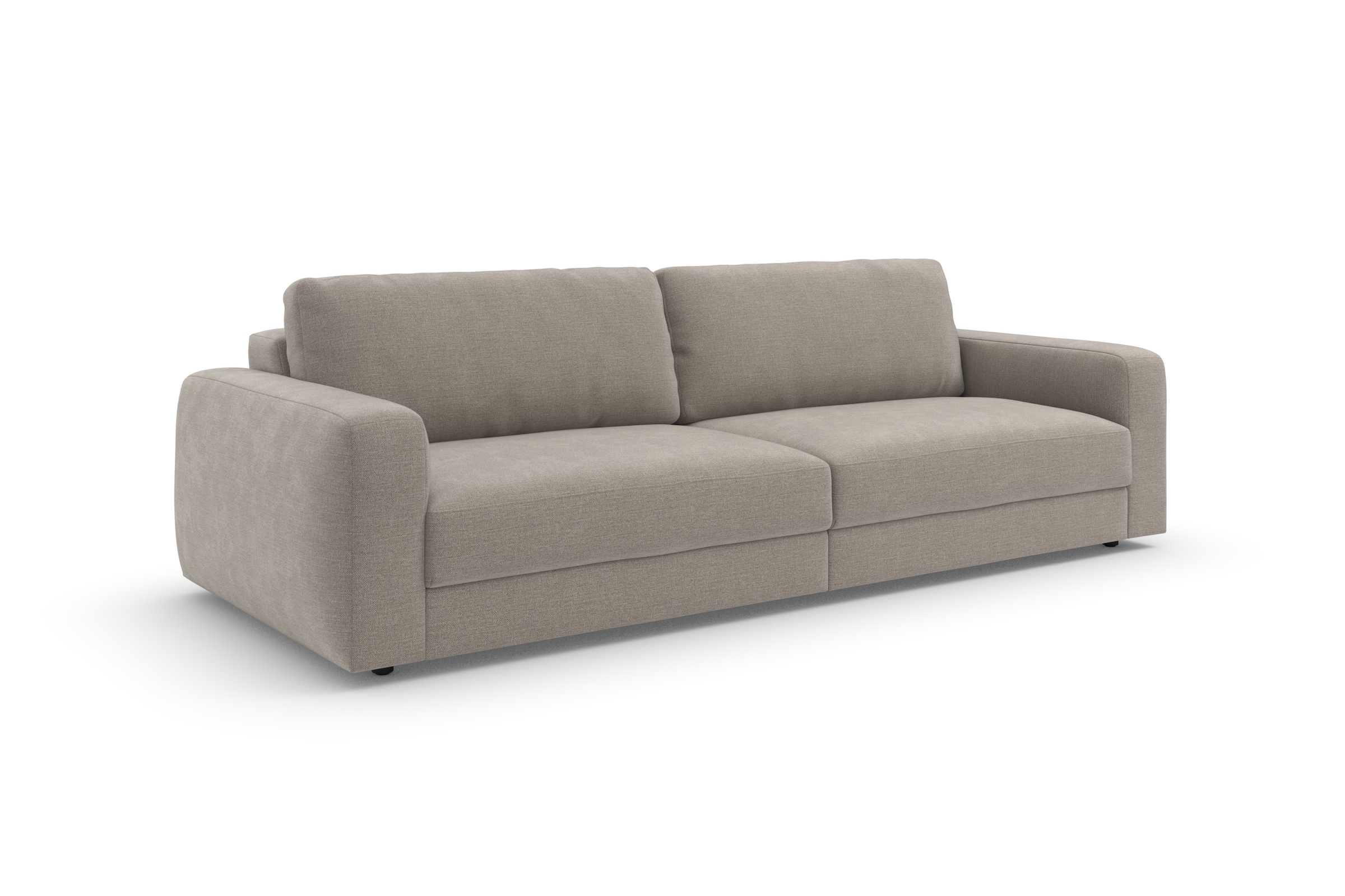 TRENDMANUFAKTUR Big-Sofa »Bourbon, Designsofa,«, mit extra hohem Sitzkomfort, in trendigem Cord Bezug erhältlich