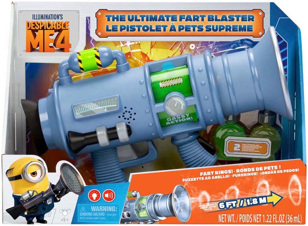 Moose Blaster »Despicable Me 4: Ultra Fartblaster - Light & Sound effects«, mit Licht- und Soundeffekten