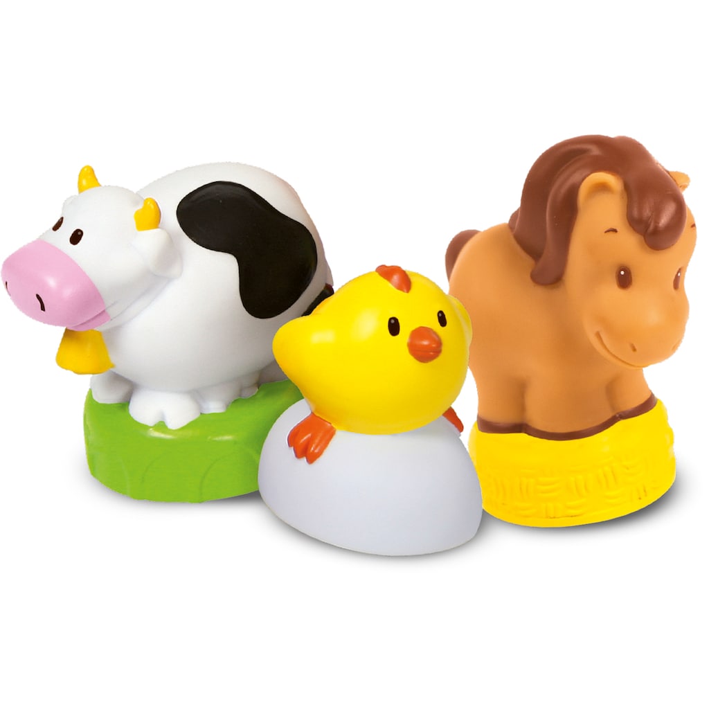 Clementoni® Spielbausteine »Clemmy Soft, Happy Farm«, (17 St.)