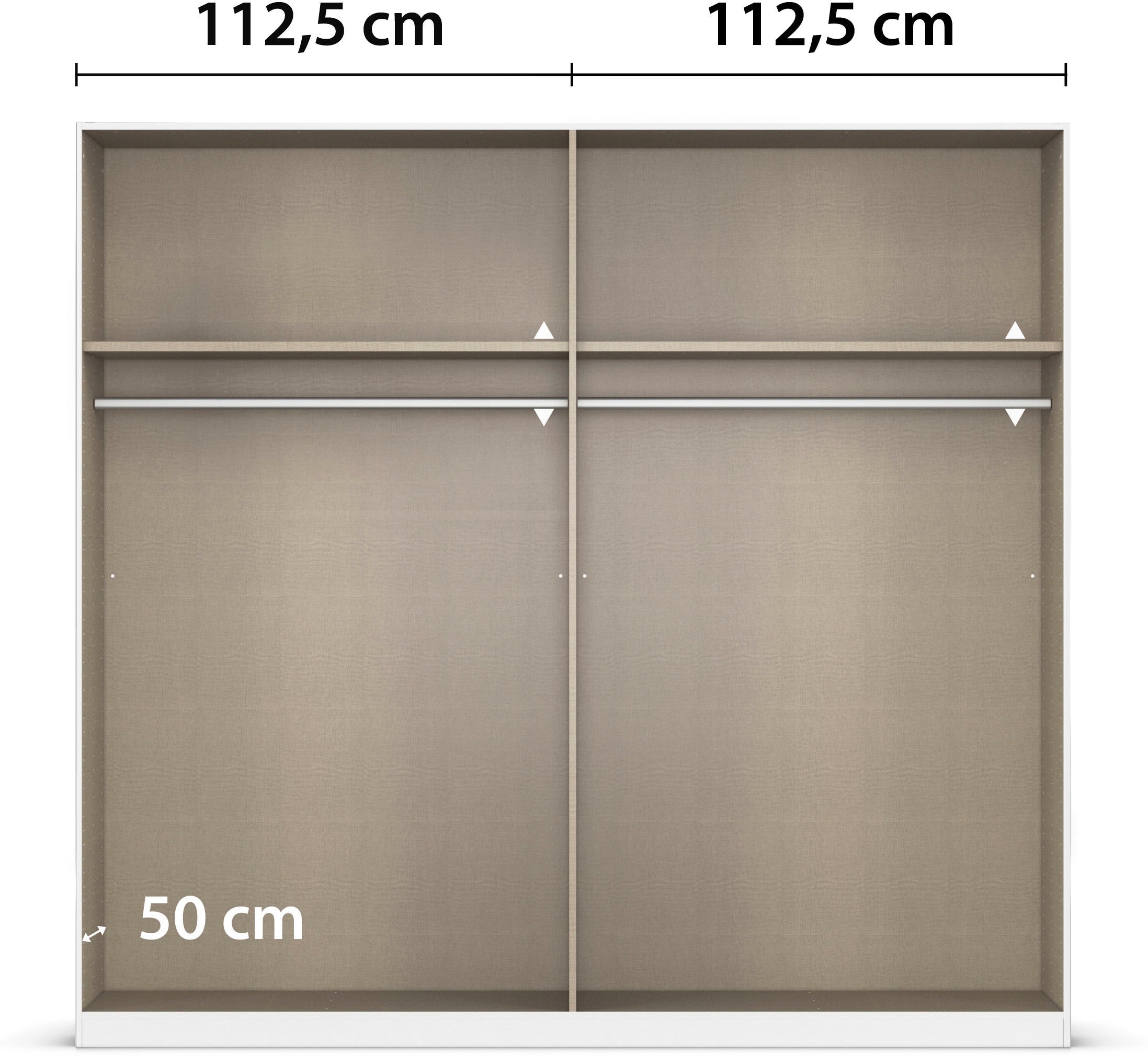 rauch Schlafzimmer-Set »Komplettzimmer Komplettschlafzimmer Komplett Set LAMELLA« Set, Schrank 226cm Bett 160/180cm in 3 Ausstattungen BASIC/CLASSIC/PREMIUM, 4 tlg. tlg.