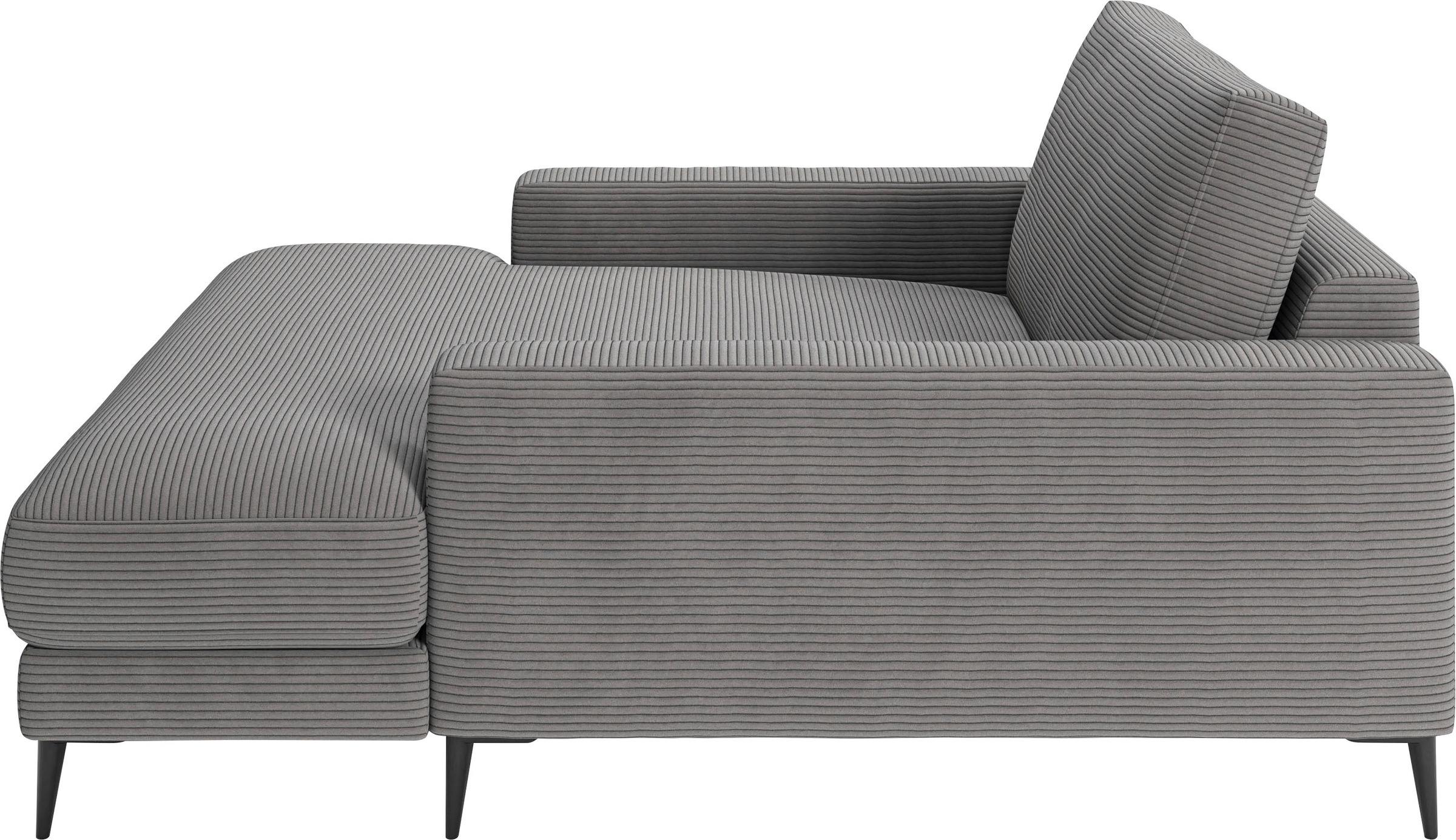 INOSIGN Chaiselongue »Downtown Loungemöbel zum Relaxen, B/T/H: 132/170/84 cm« auch in Bouclé, Cord und Easy care - leicht mir Wasser zu reinigen,