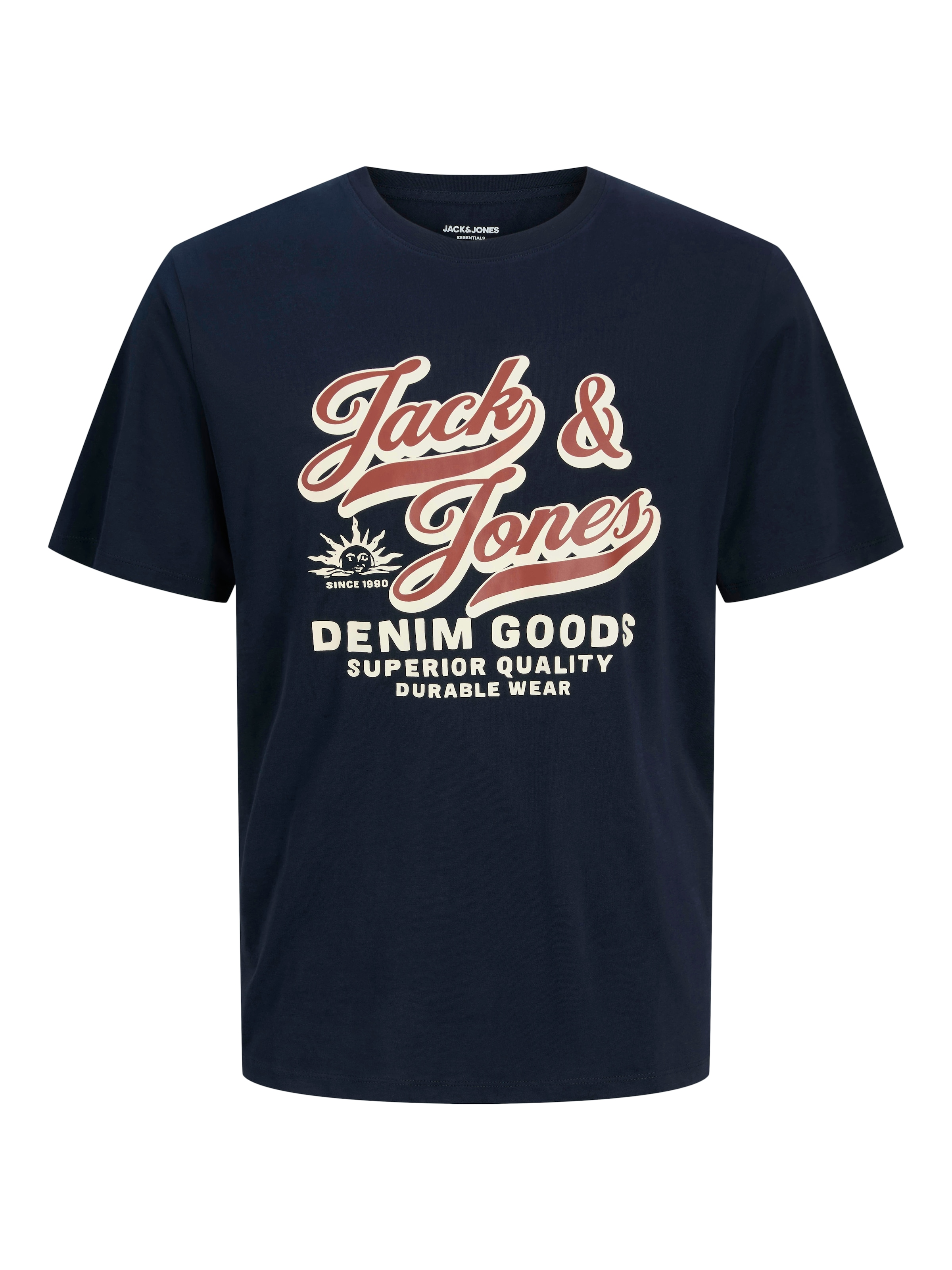 Jack & Jones Junior T-Shirt »JJELOGO TEE SS 2 COL AW25 2PK MP JNR« Packung, 2 Stk. tlg.