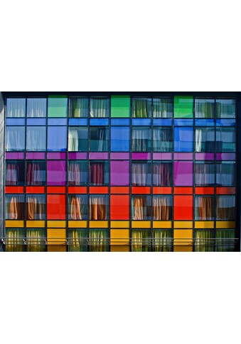 Places of Style Acrylglasbild »Bunte Fensterwand« kaufen