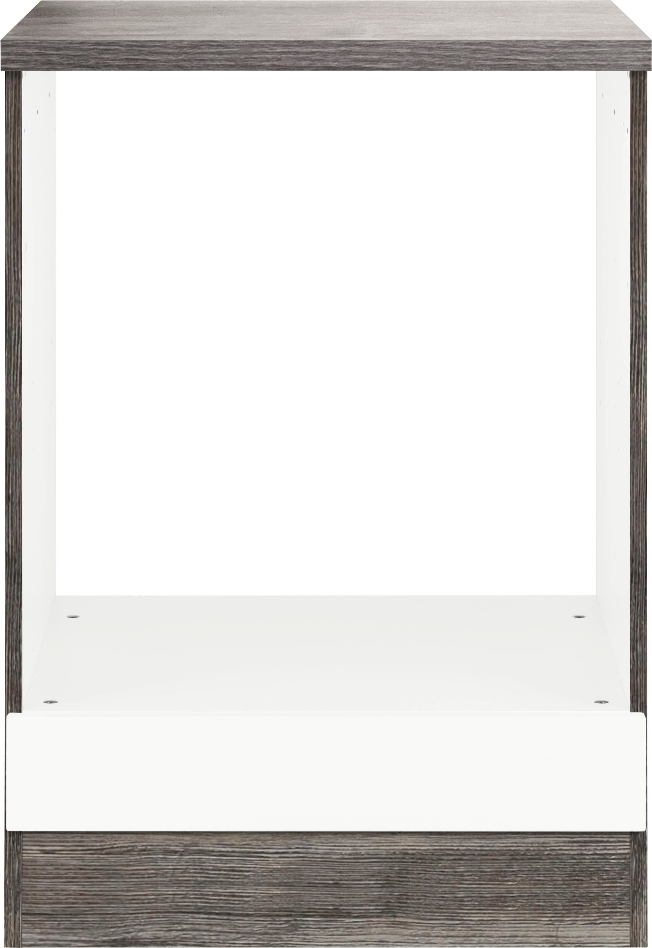 KOCHSTATION Herdumbauschrank »KS-Virginia«, 85 cm hoch, 60 cm breit, Nische für Ofen B/H/T: 56/59/55 cm