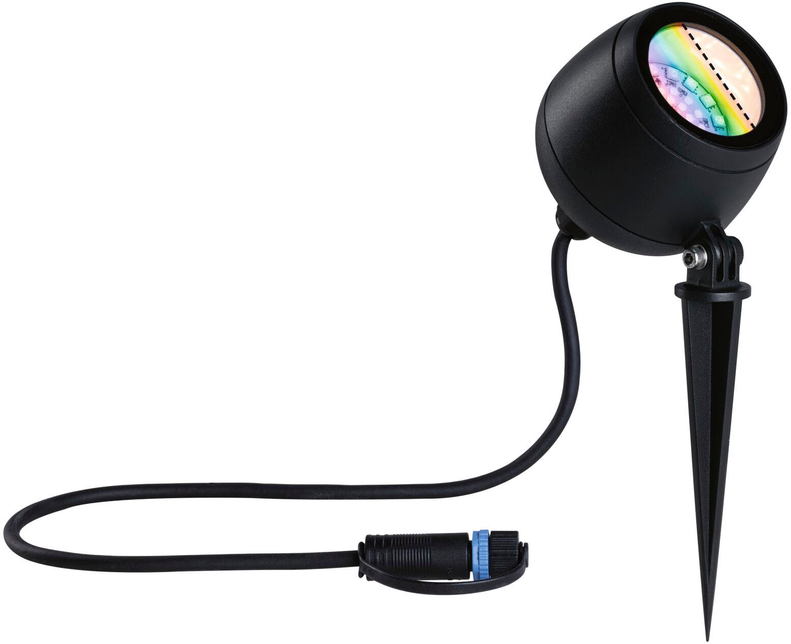 Paulmann LED Gartenleuchte »Outdoor Plug & Shine Spot Kikolo RGBW ZigBee«, 1 flammig, RGBW ZigBee