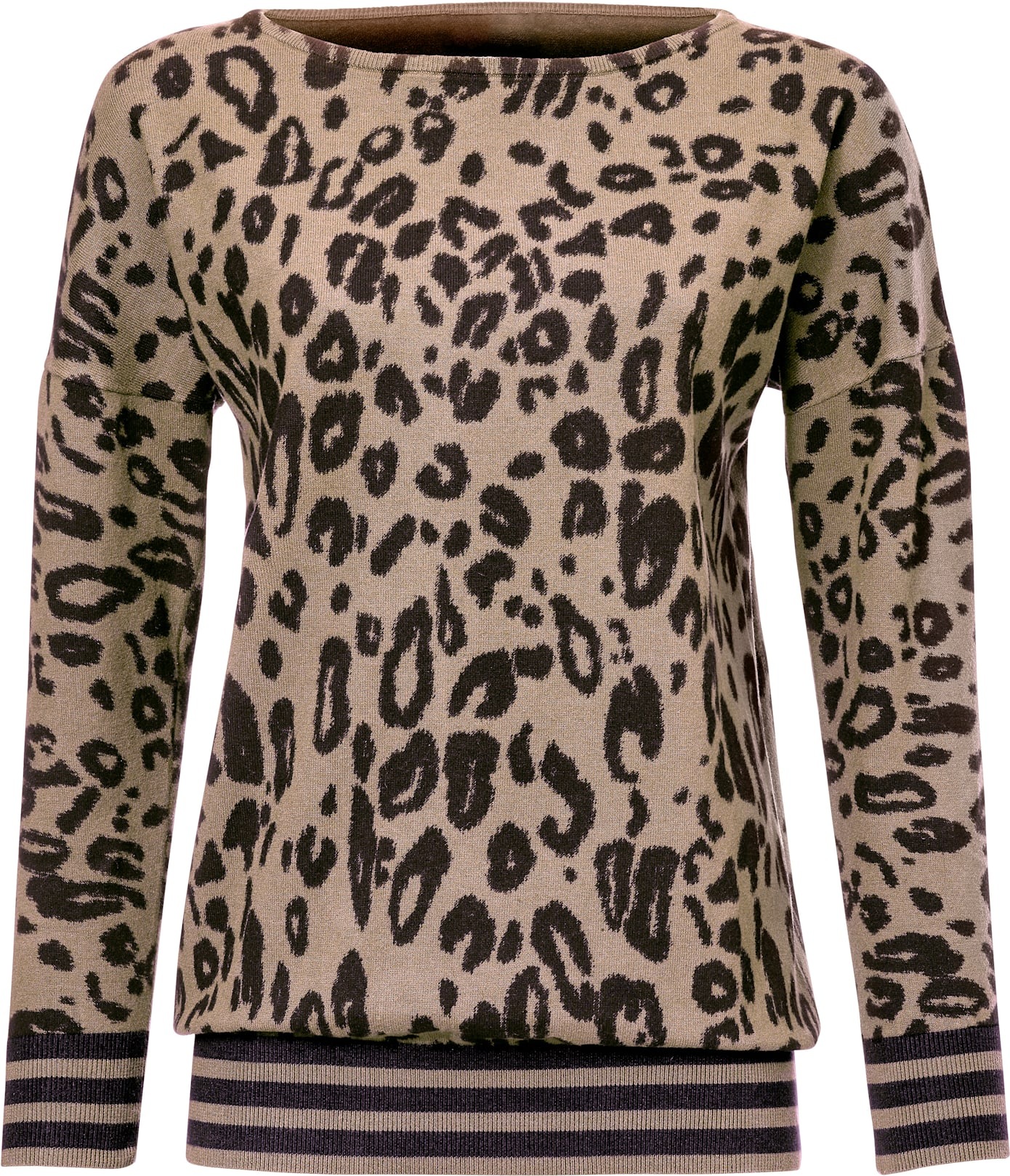 heine Strickpullover »Druck-Pullover«