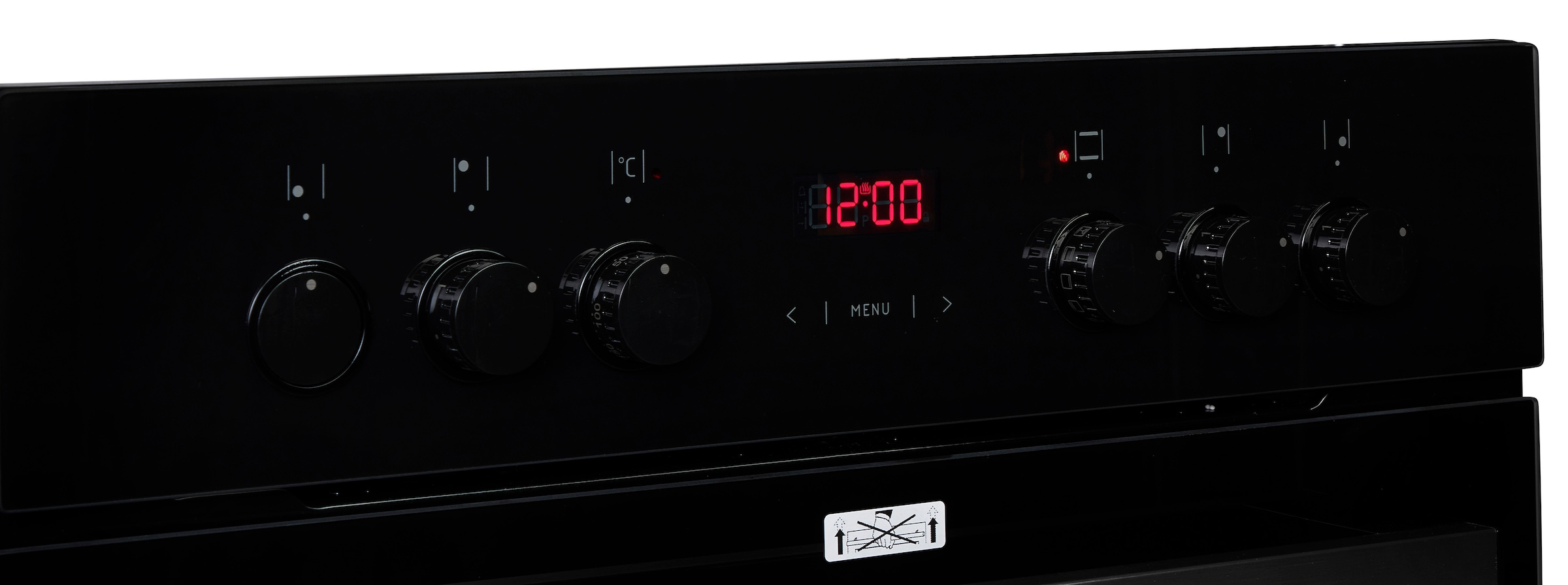 Amica Elektro-Herd-Set »EHC 933 333 S« Sicher kochen, bester Überblick – Reinigung im Handumdrehen