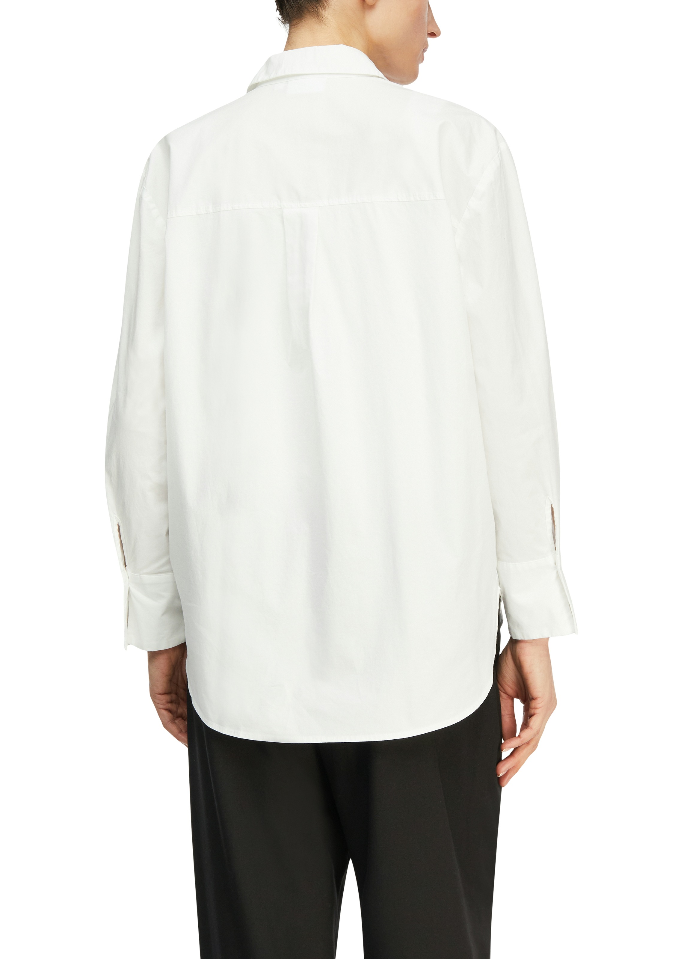 Comma Langarmbluse mit Stretch