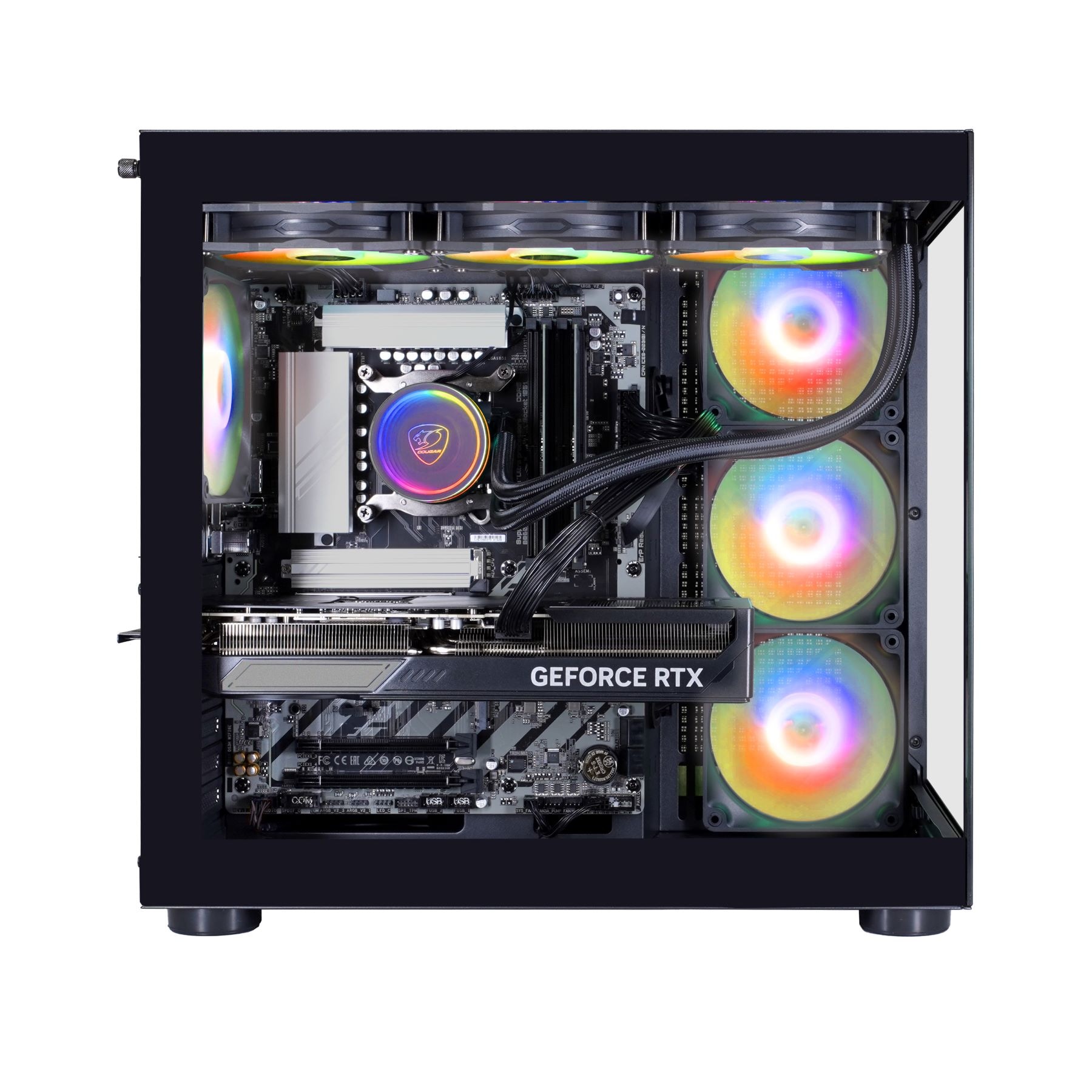 Cougar Gaming-PC »FV150 BK 7485«, Windows 11, DDR5 RAM