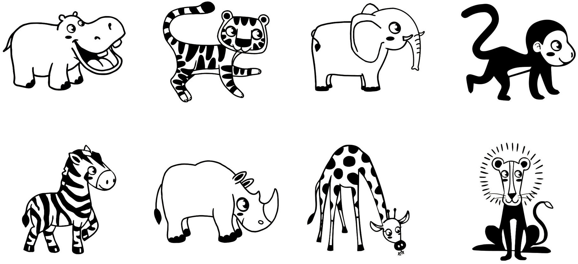 Kreativset »Baby Stempel, Bambino Savanne ECO«