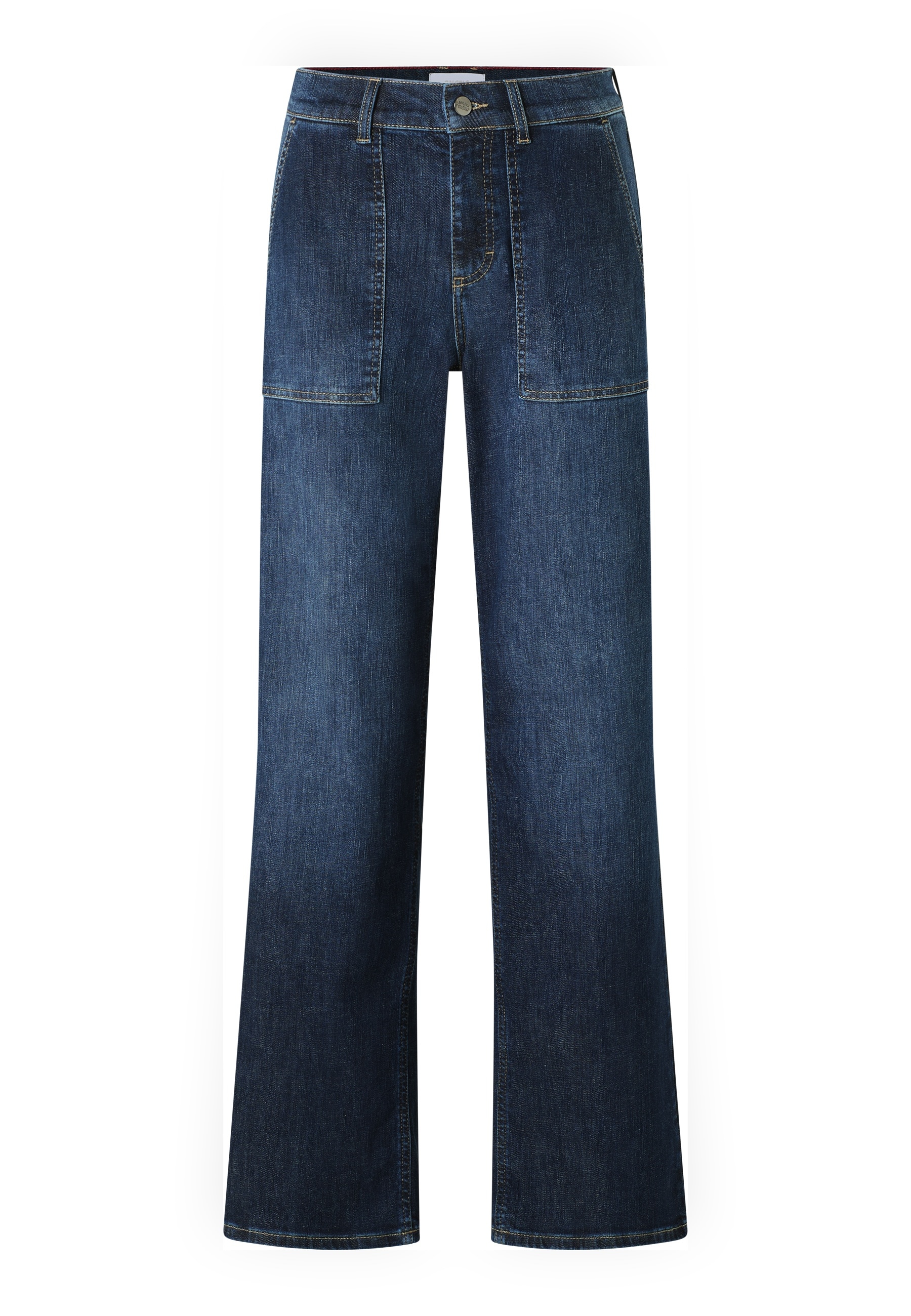 ANGELS Relax-fit-Jeans »LIZ WORKER«, mit großen Vordertaschen und Fade-Out Effekten