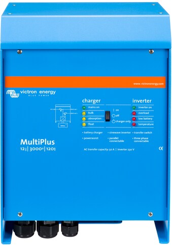 Wechselrichter »»Inverter / Charger Victron MultiPlus 12/3000/120-16««