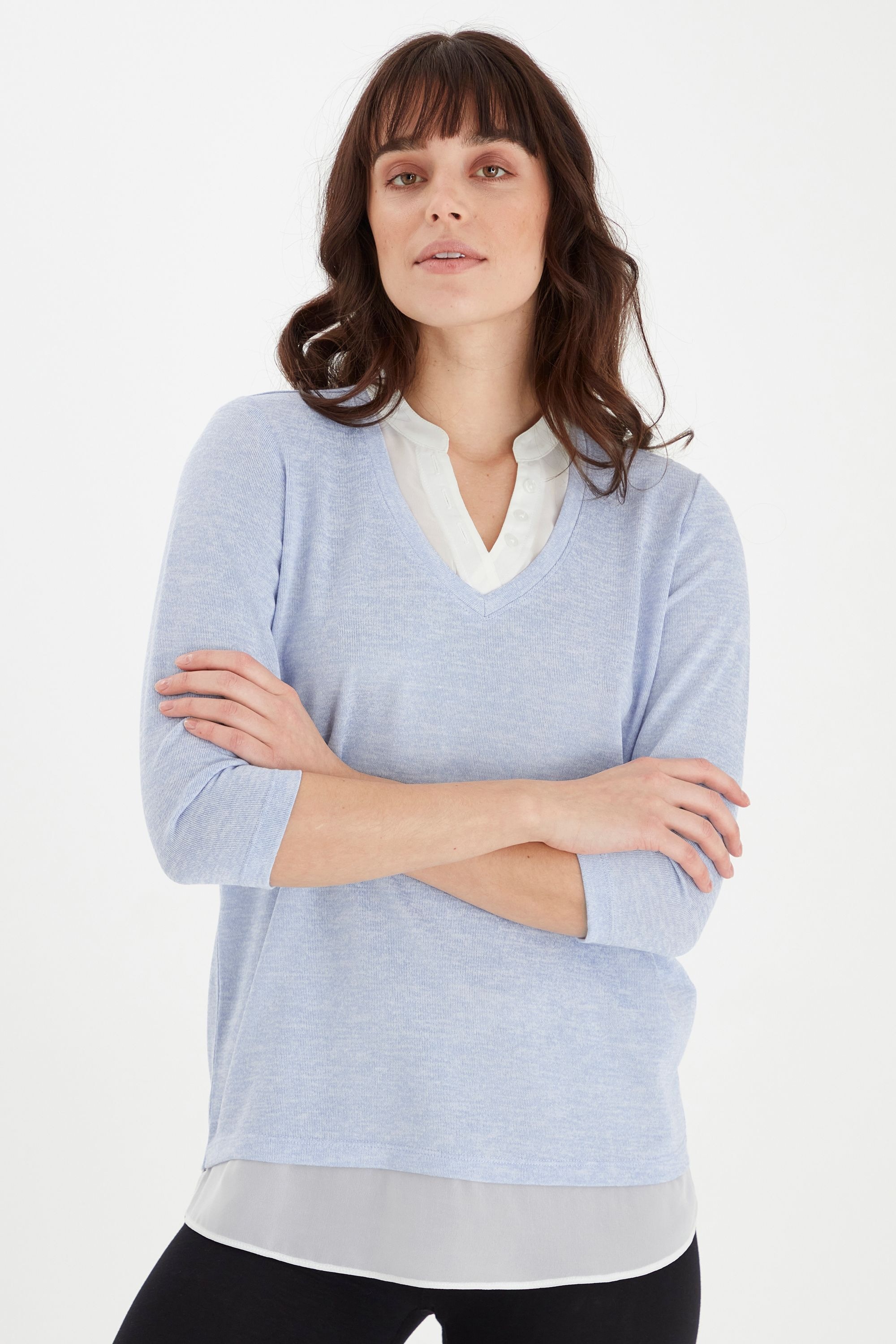 fransa Longpullover »Pullover FRVerexan«