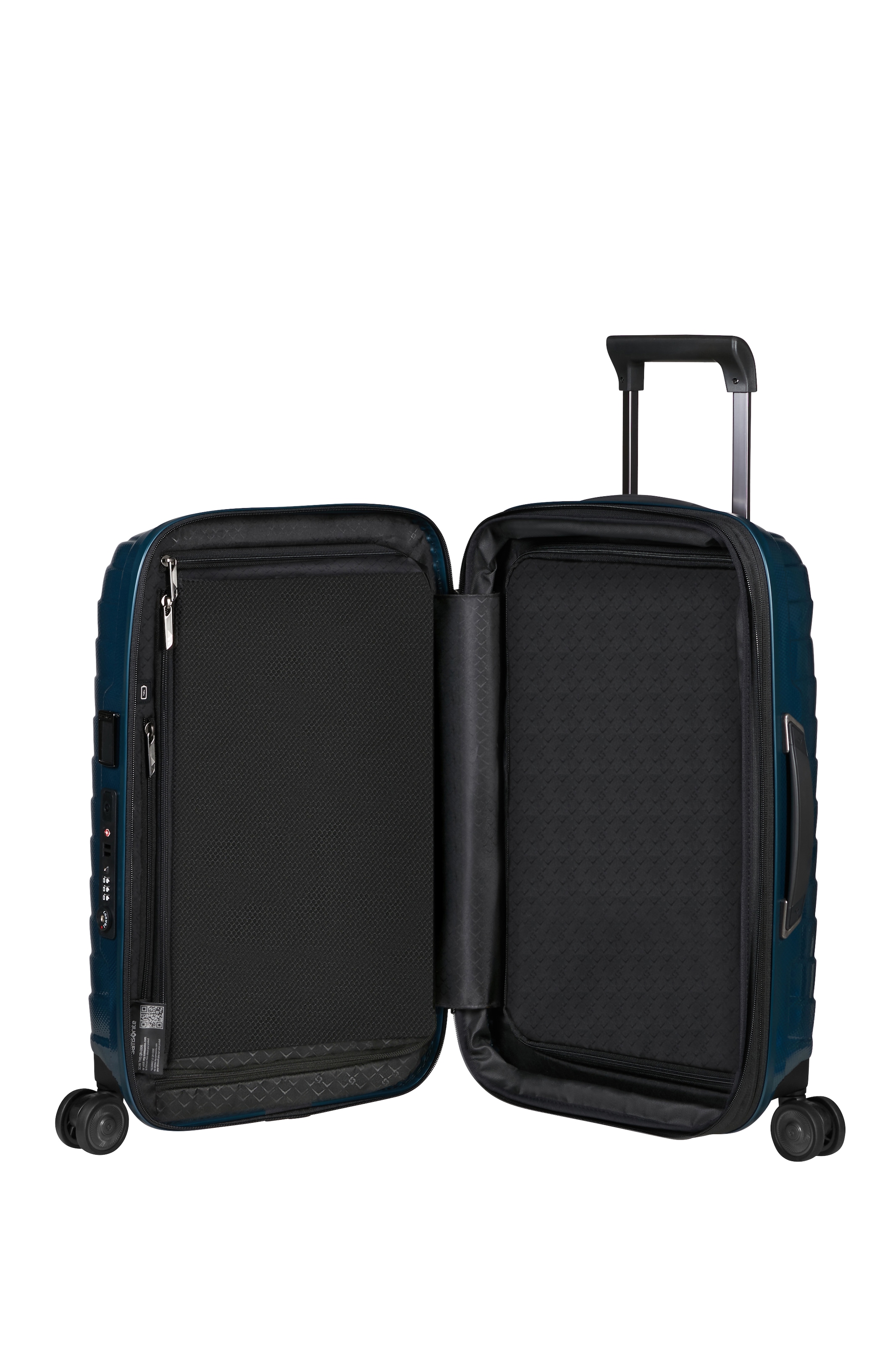 Samsonite Hartschalen-Trolley »PROXIS, verschiedene Größen und Farben« 38 l 4 Rollen arretierbares und versenkbares Druckknopf-Trolleysystem