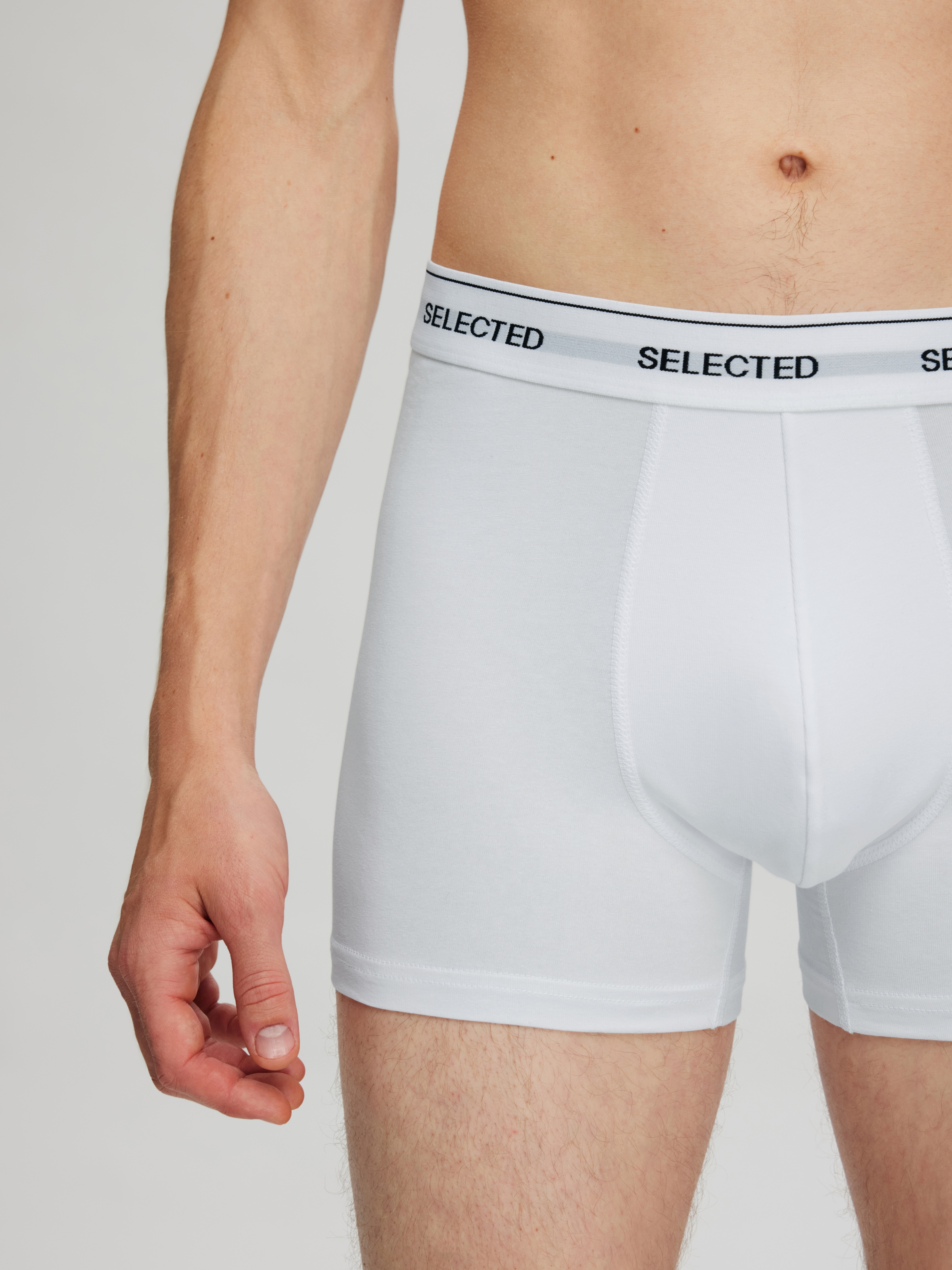 SELECTED HOMME Boxershorts »SLHLIAM 3-PACK TRUNK NOOS«, (Packung)