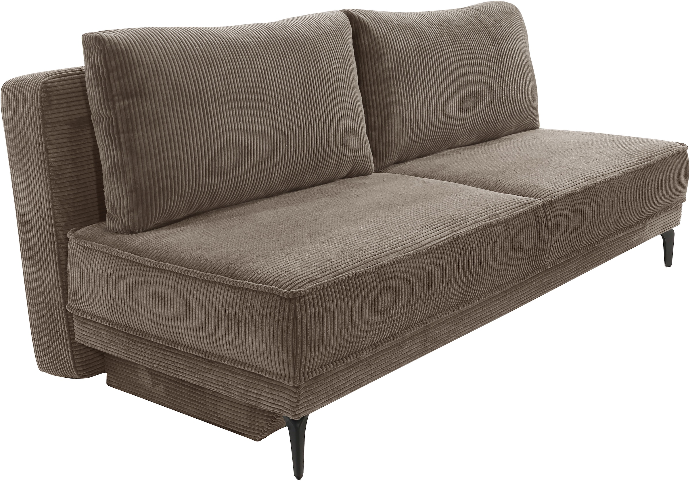 Jockenhöfer Gruppe Schlafsofa »Maestro, B: 203 cm, Liegefl. 161x200 cm, Dauerschläfer« mit Bettfunktion & Bettkasten, Tonnentaschenfederkern