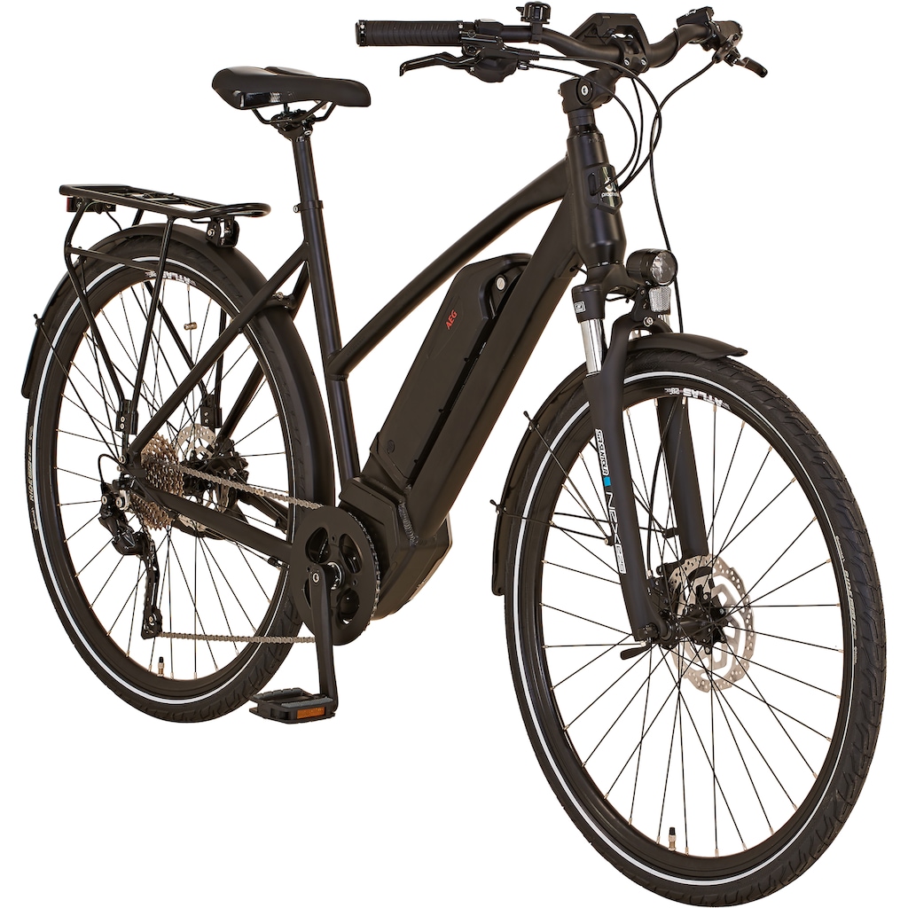 Prophete E-Bike »ENTDECKER 22.ETT.30 Trekking E-Bike«, 10 Gang, Shimano, Deore, Mittelmotor 250 W