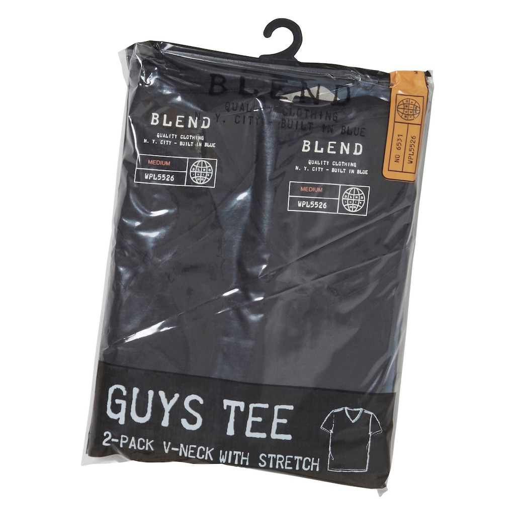 Blend T-Shirt, (Packung, 2 tlg., 2er-Pack)