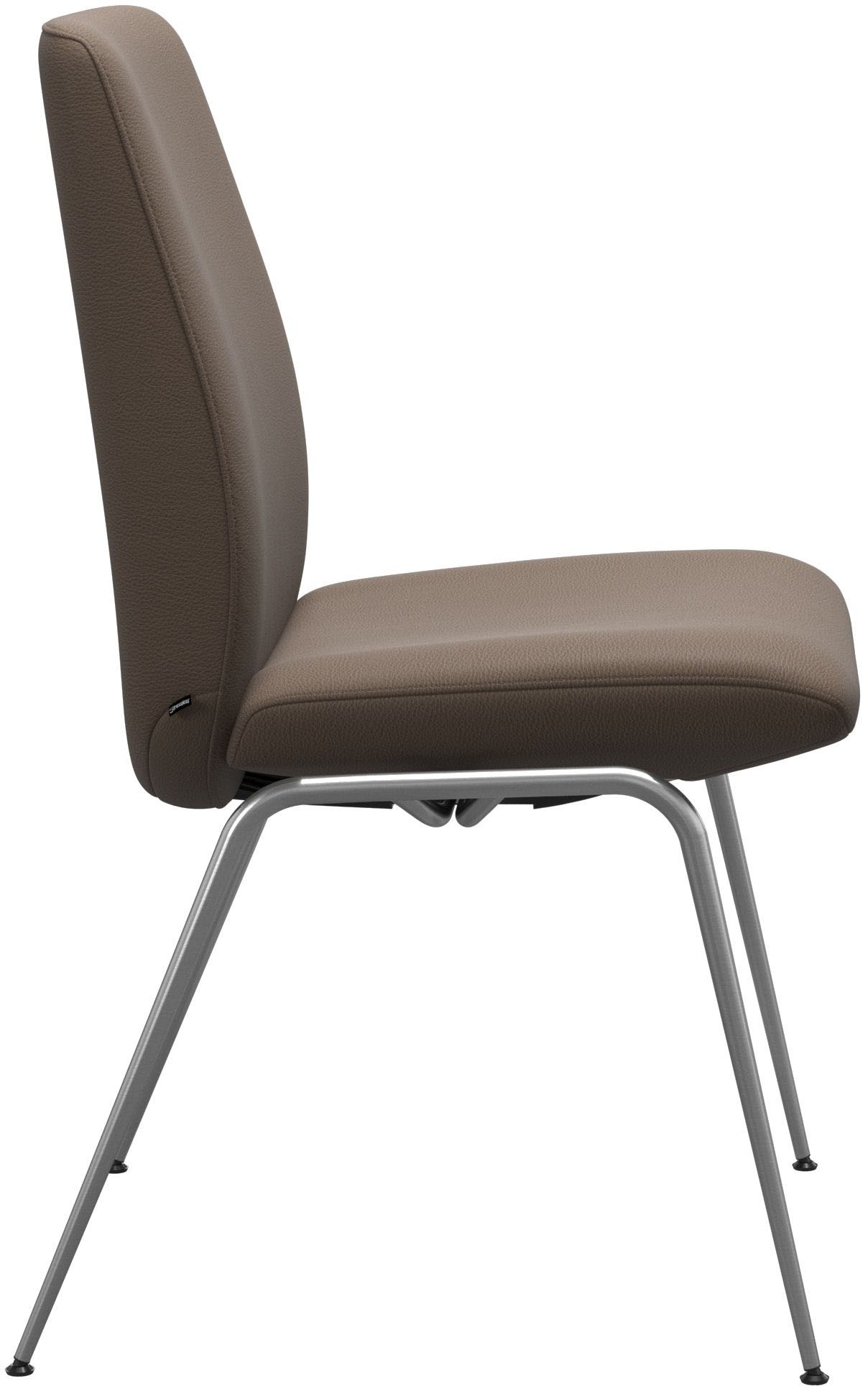 Stressless® Polsterstuhl »Laurel«, Leder BATICK, Low Back, Größe L, mit Beinen aus Stahl in Chrom matt