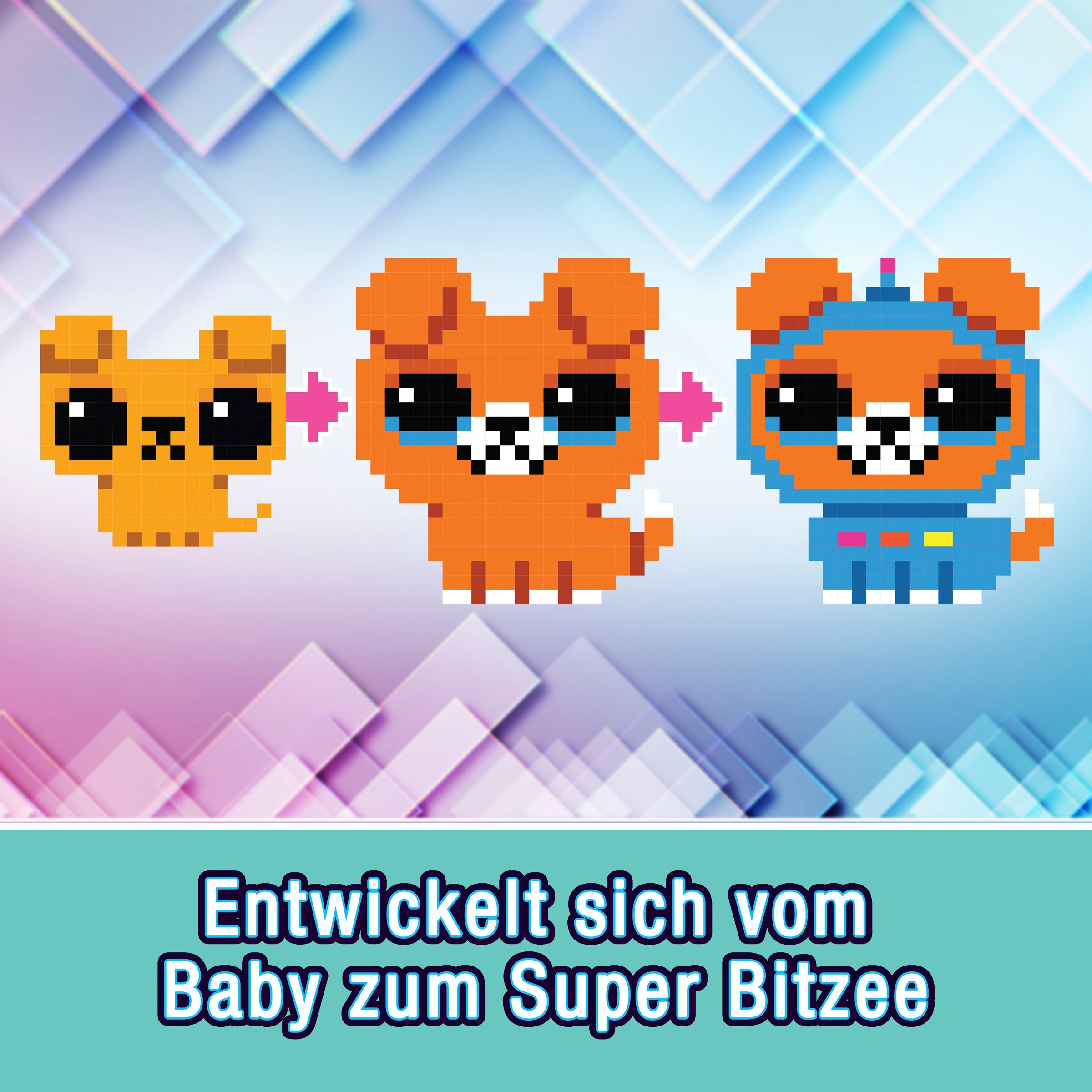 Spin Master Spielfigur »Bitzee - Digitales Interaktives Haustier (mint Version)«