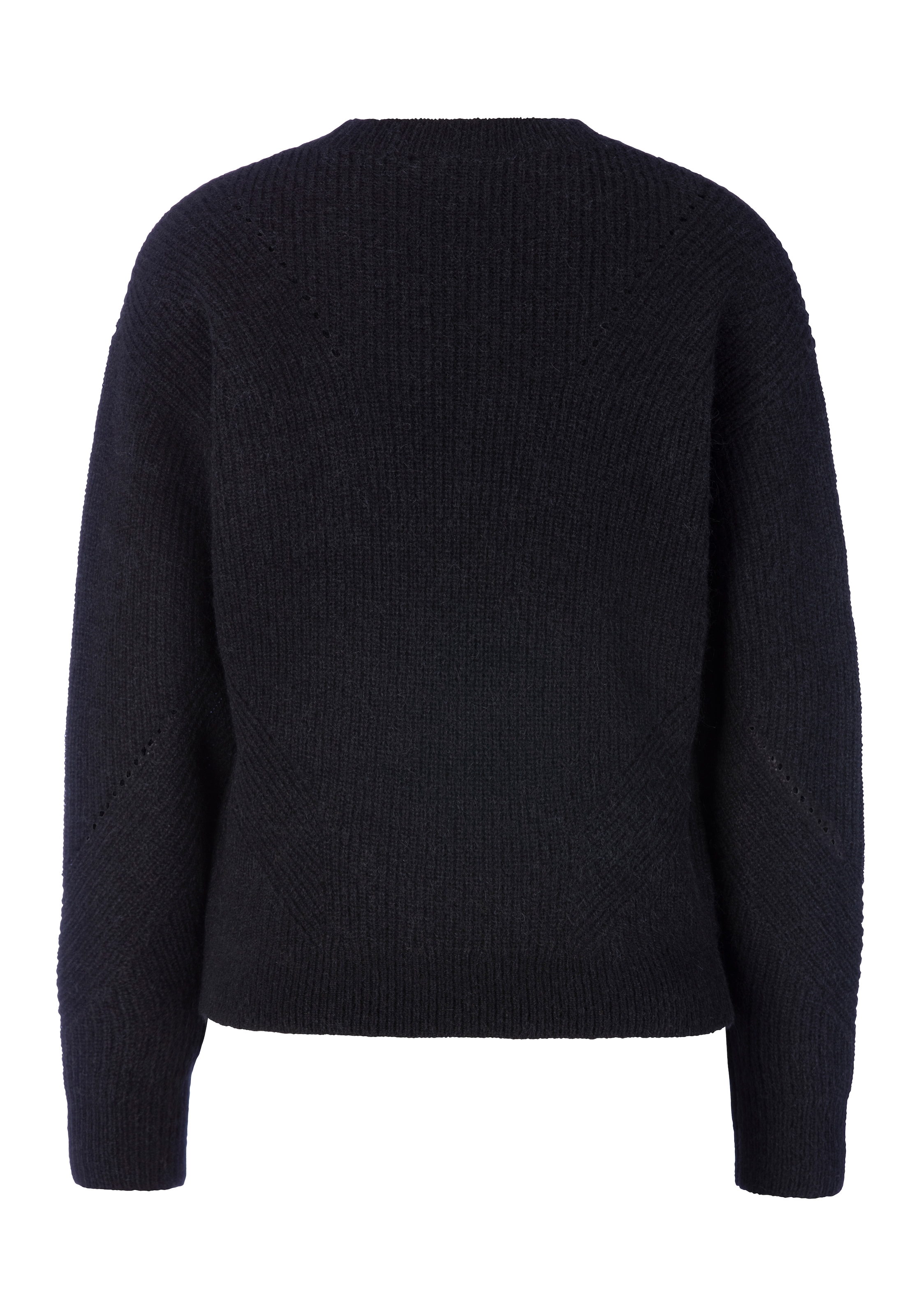 BOSS ORANGE Strickpullover »Flondie Premium Damenmode«, mit Rundhalsausschnitt