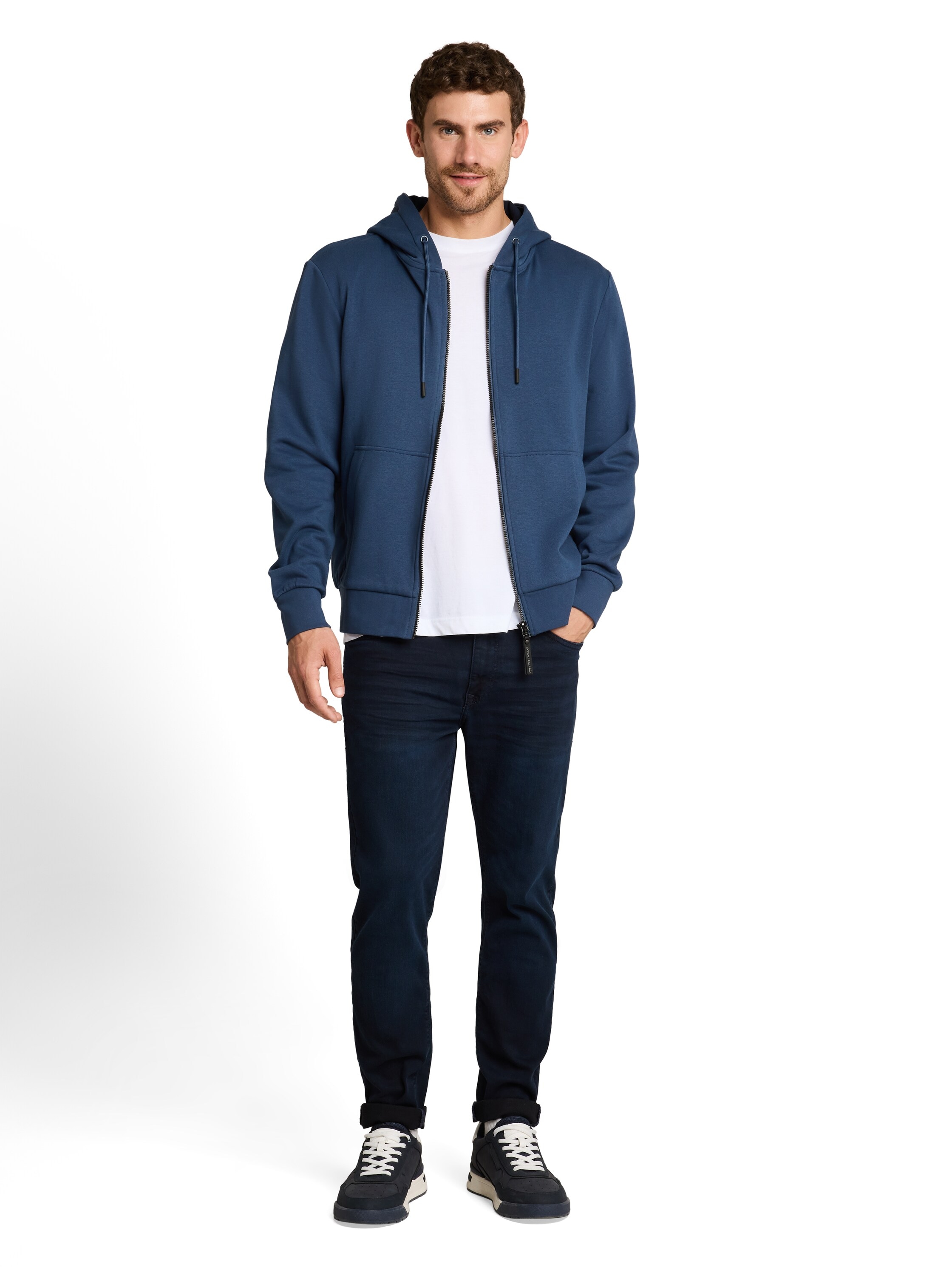 TOM TAILOR Kapuzensweatjacke mit Kapuze