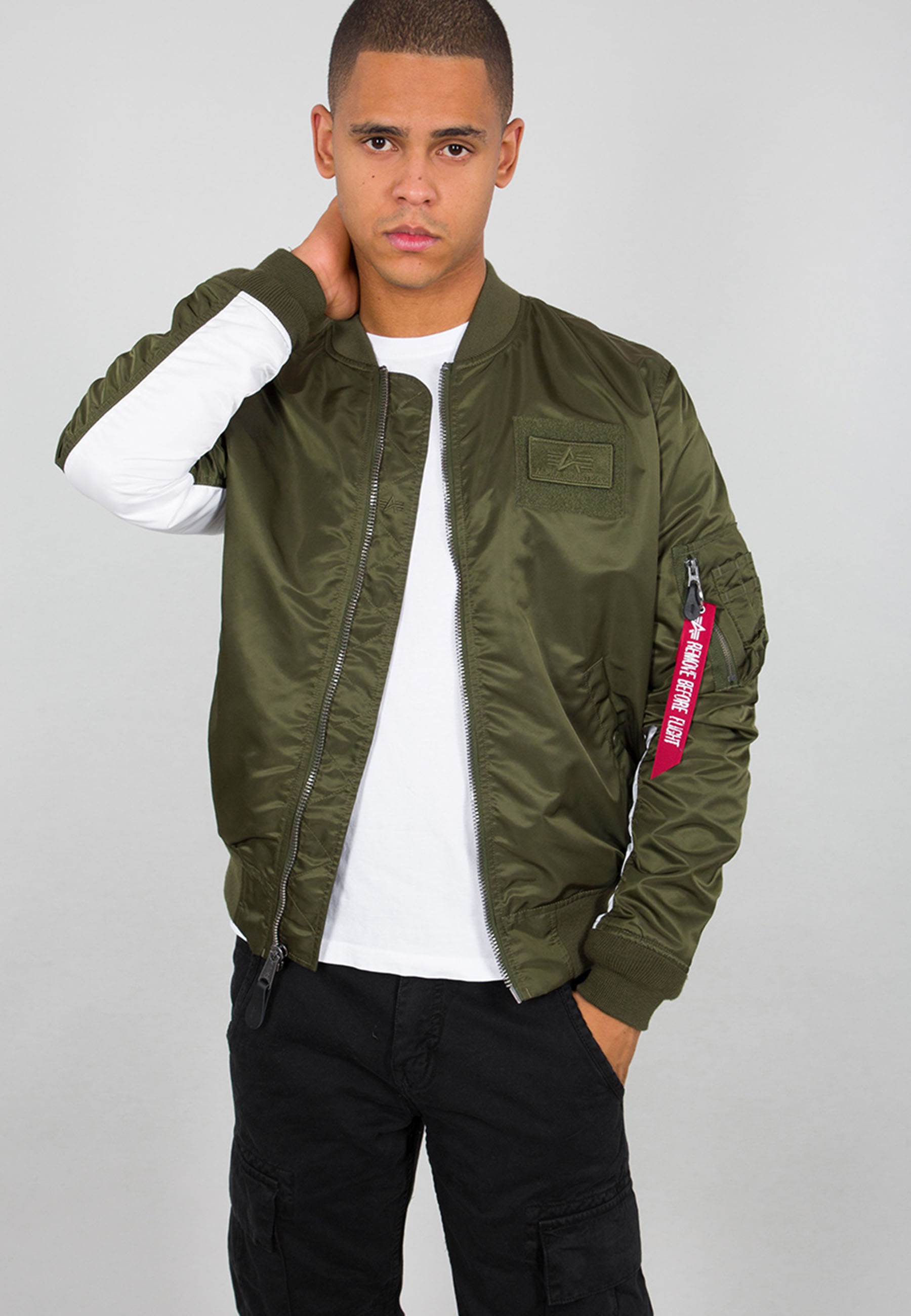 Alpha Industries Bomberjacke »Alpha Industries Men - Bomber Jackets MA-1 TT Custom«