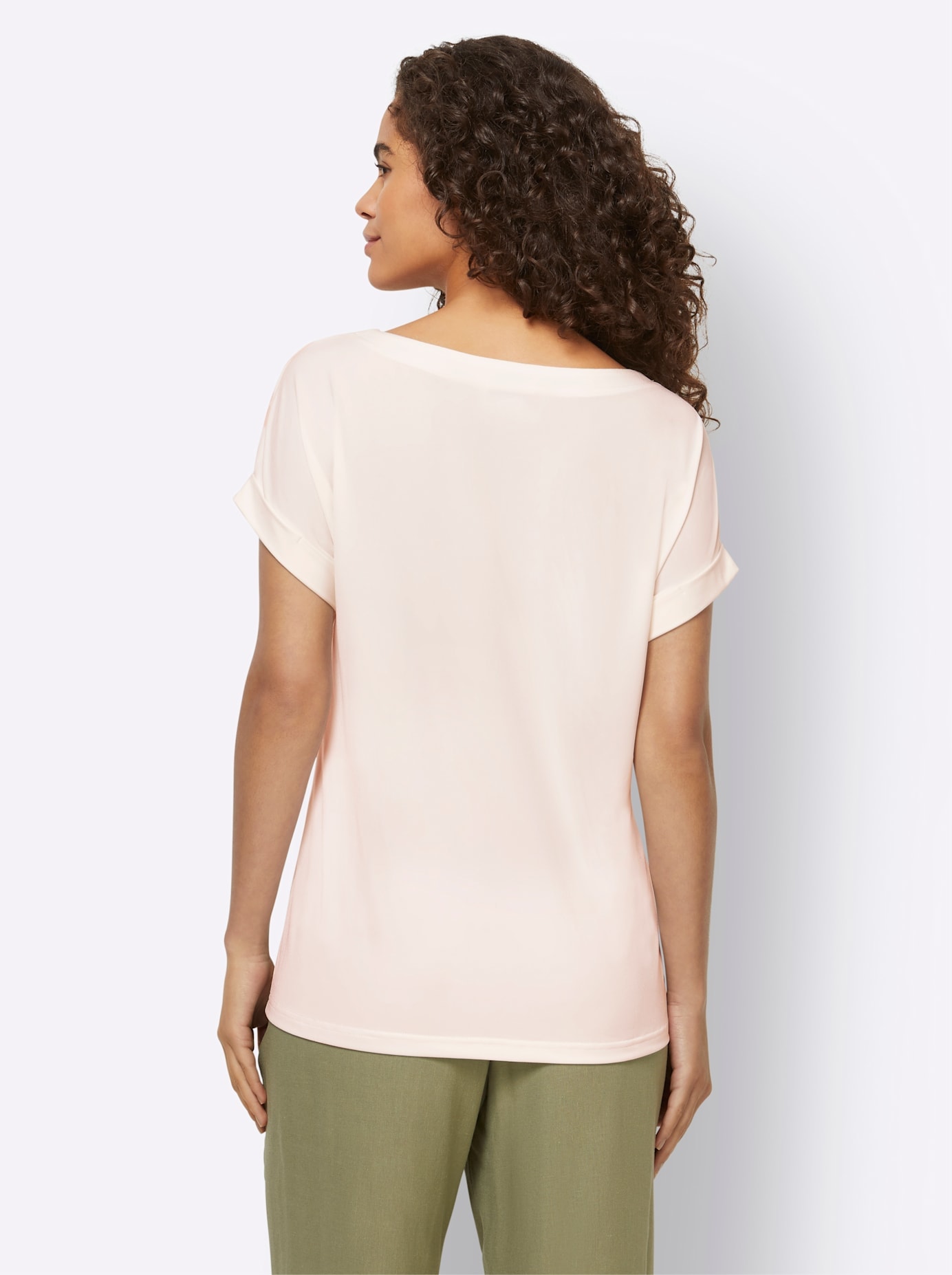 heine Kurzarmshirt »Druck-Shirt«, (1 tlg.)
