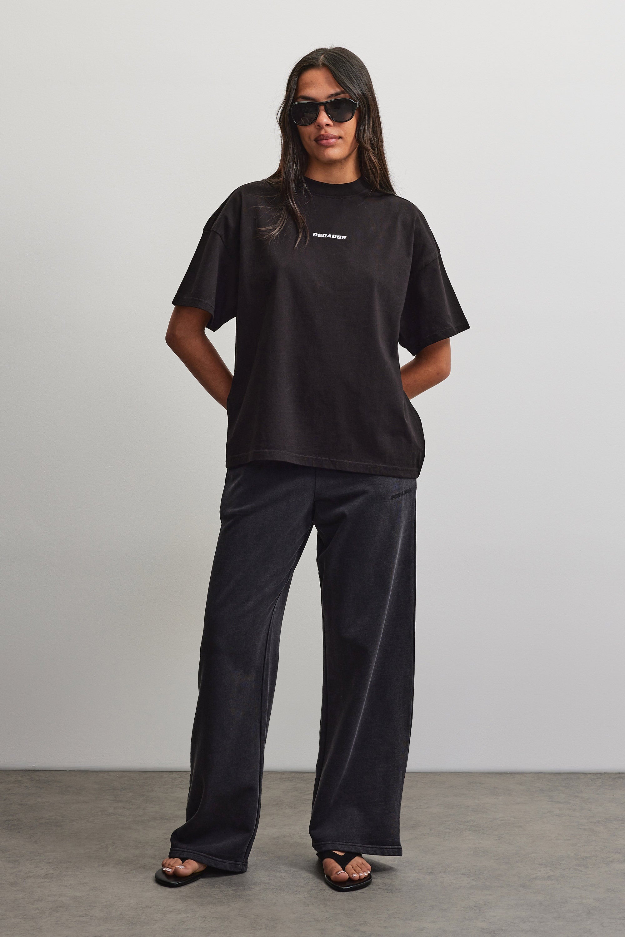 PEGADOR T-Shirt »Bracy Heavy Oversized Tee« Baumwolle, oversize