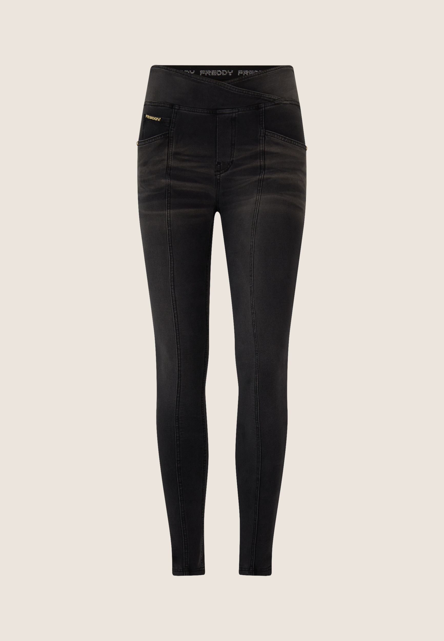 Freddy Skinny-fit-Jeans »NOW YOGA SKINNY«, mit hohem, überkreuztem Taillenbund