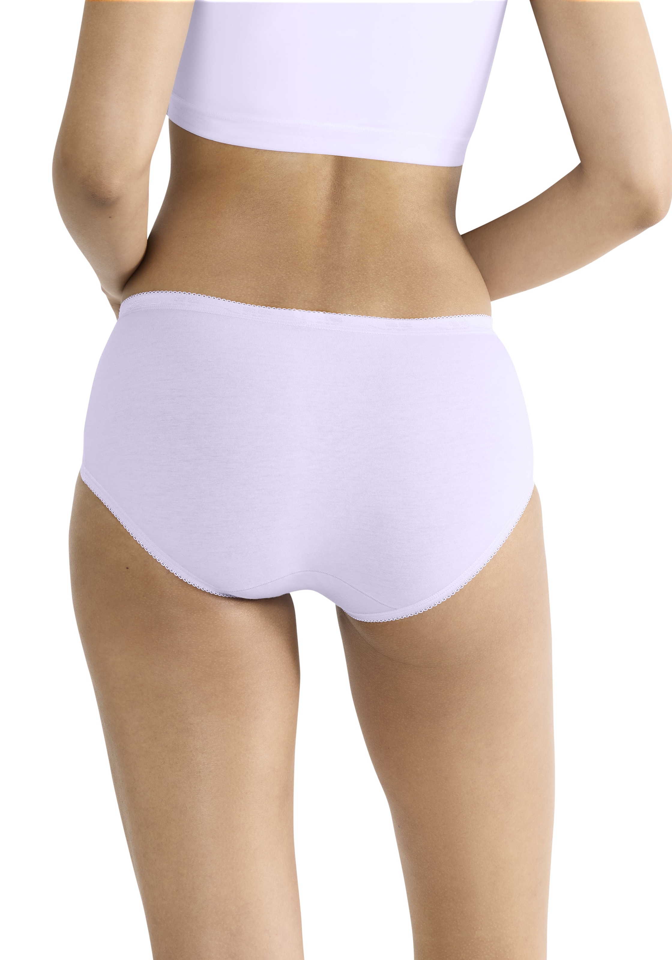 sloggi Slip »Basic+ Midi C3P«, (3er Pack), perfekter Sitz