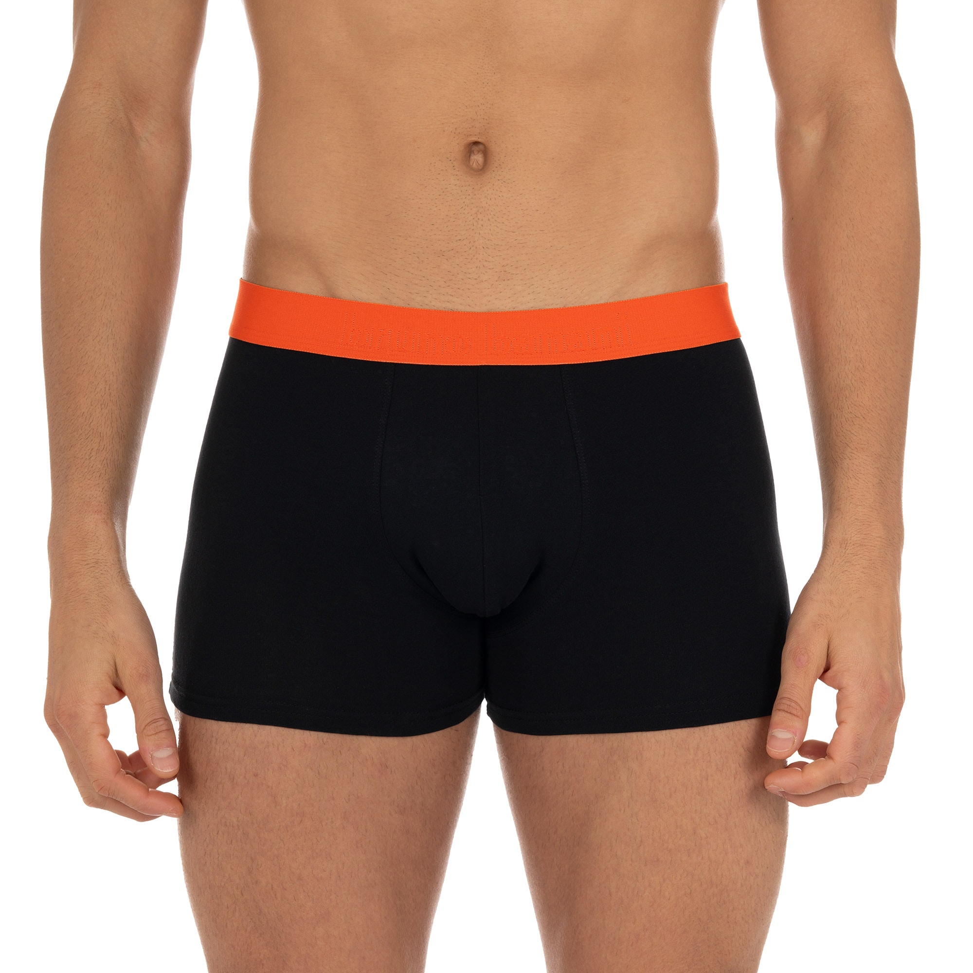 Bruno Banani Boxershorts »FLOWING«, (2er Pack), mit kontrastfarbenem Bündchen