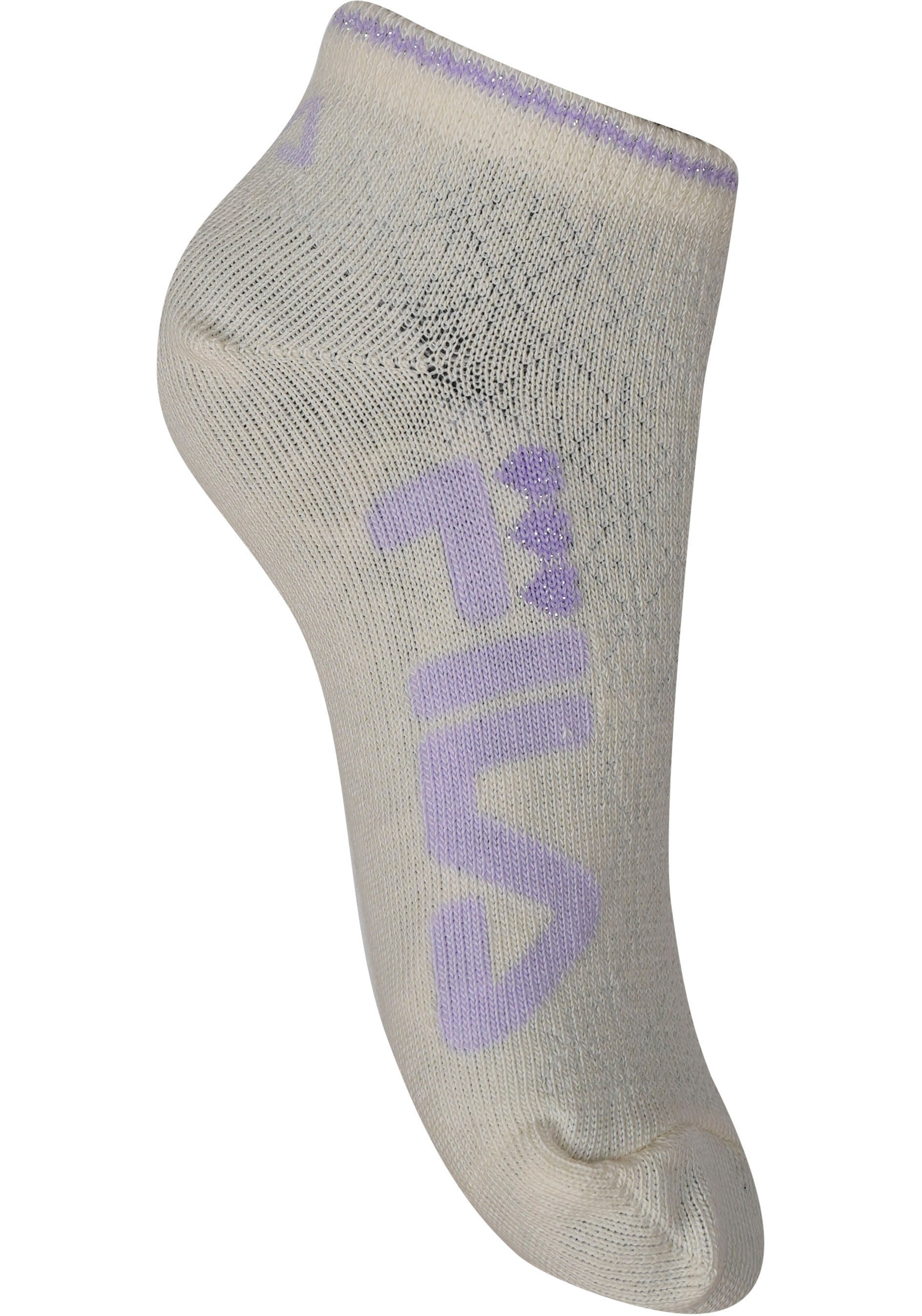 Fila Freizeitsocken »JUNIOR GIRL INVISIBLE SOCKS«, (6 Paar), mit stylischem Schriftzug-Design